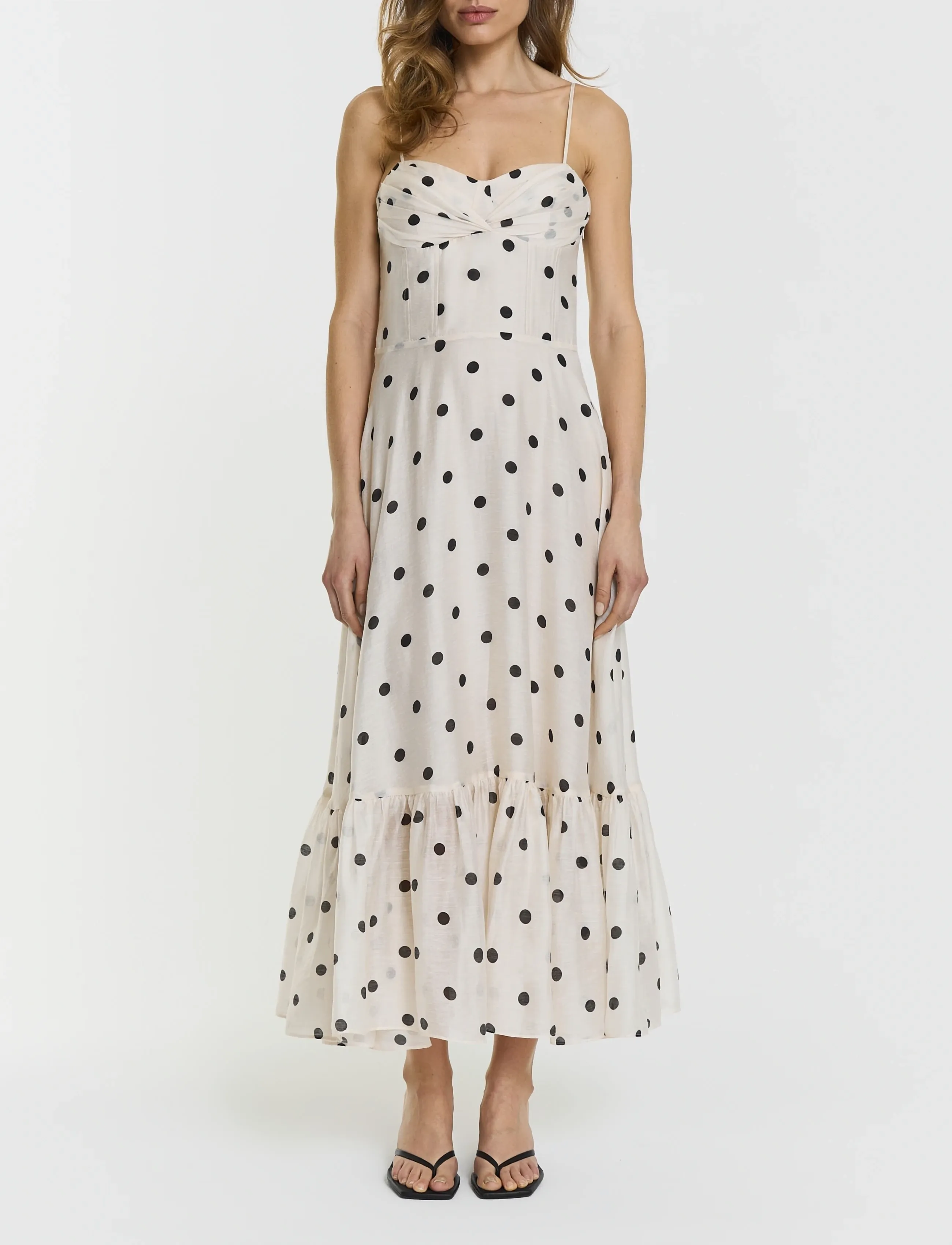 Twist & Tango Pennie Dress - Besondere Anlässe - DOT PRINT / beige