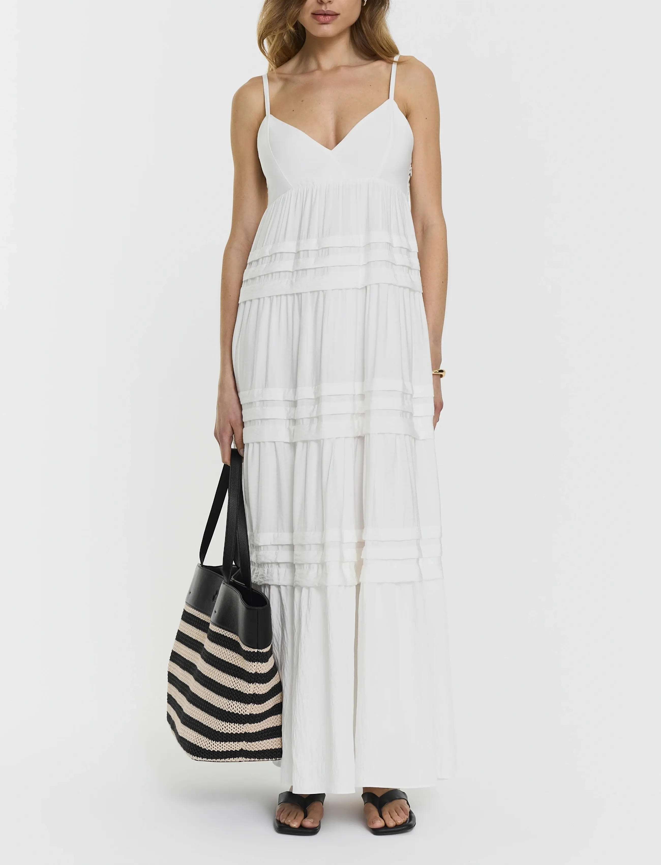 Twist & Tango Ramila Dress - Kjoler - WHITE / white