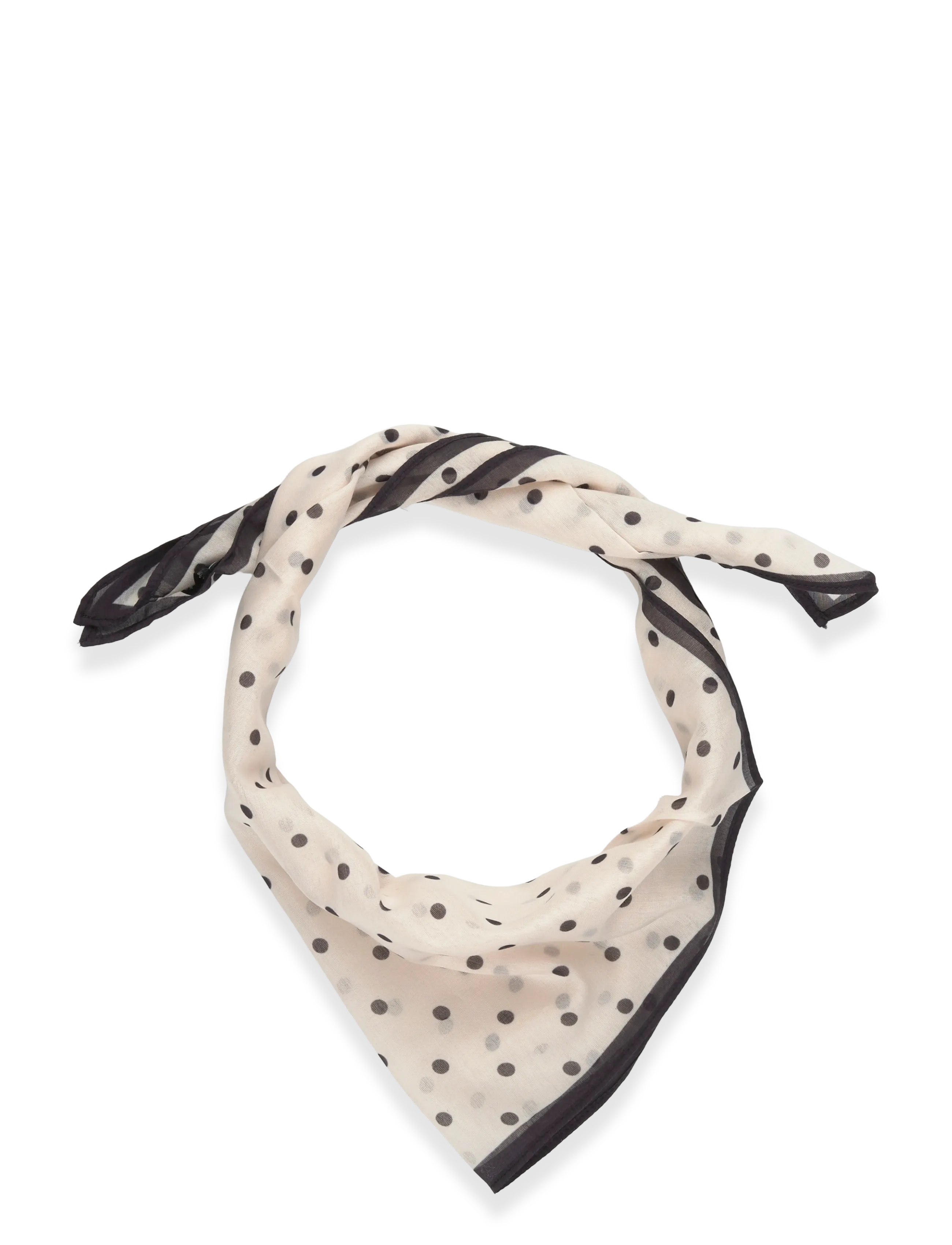Twist & Tango Farina Silk-Blend Scarf - Szaliki i chusty - DOT PRINT / black