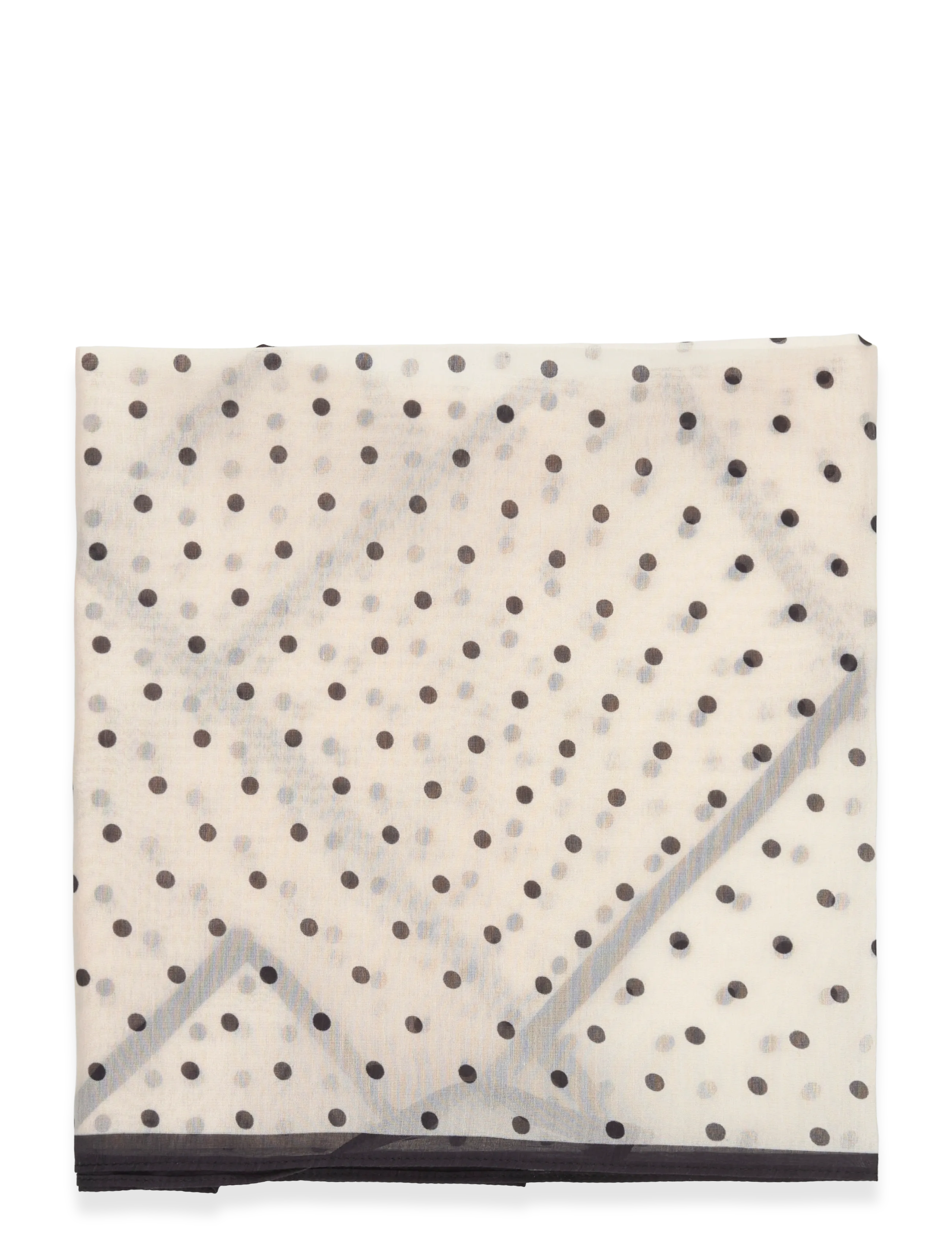 Twist & Tango - Farina Silk-Blend Scarf - sjalar - dot print - 1