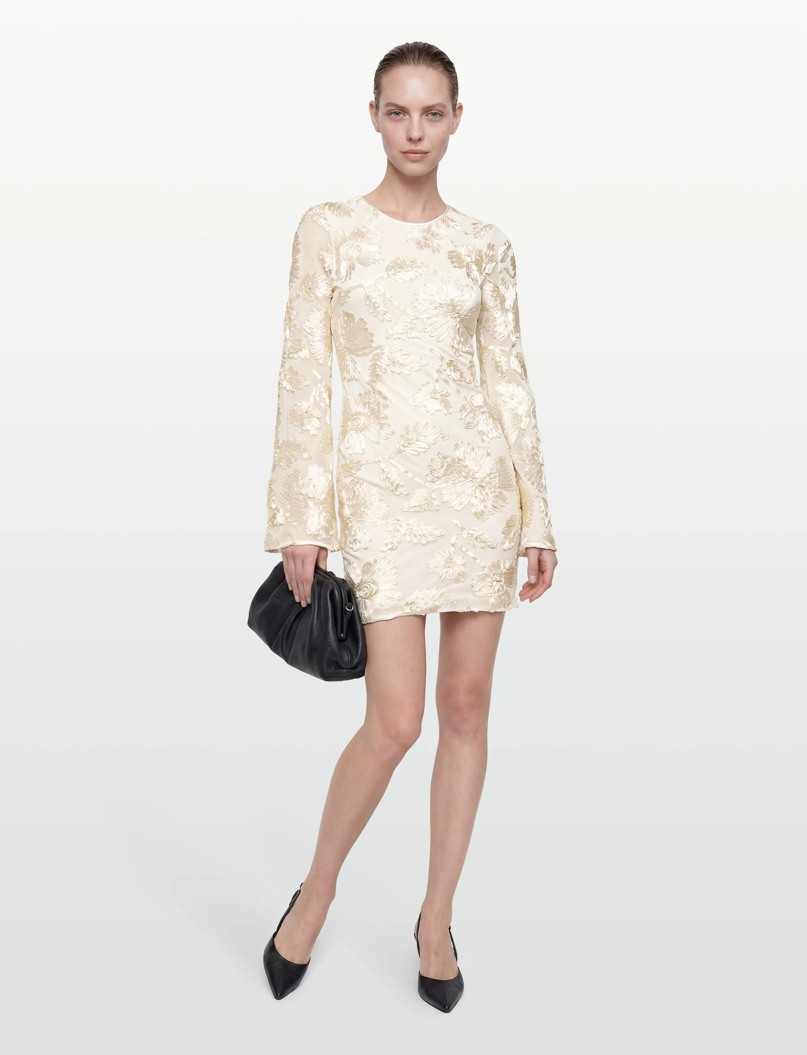 Twist & Tango Freesia Dress, L, Cream, Kjoler > Kort Kjole, Dame