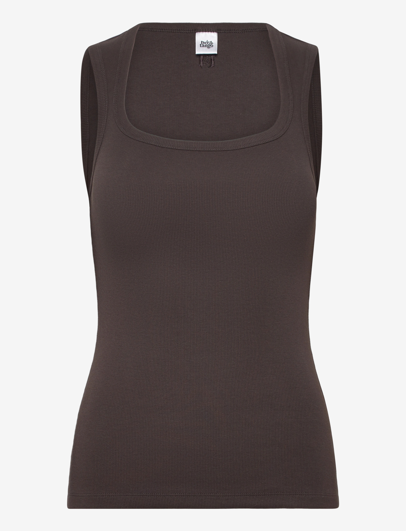Twist & Tango - Hera Singlet - topid ja varrukateta alussärgid - coffee - 1