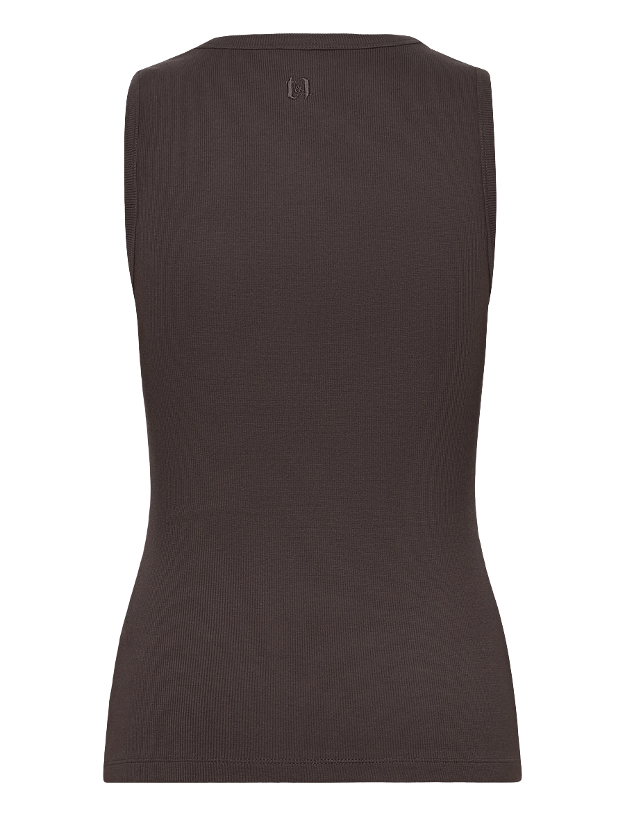 Twist & Tango - Hera Singlet - mouwloze tops - coffee - 2