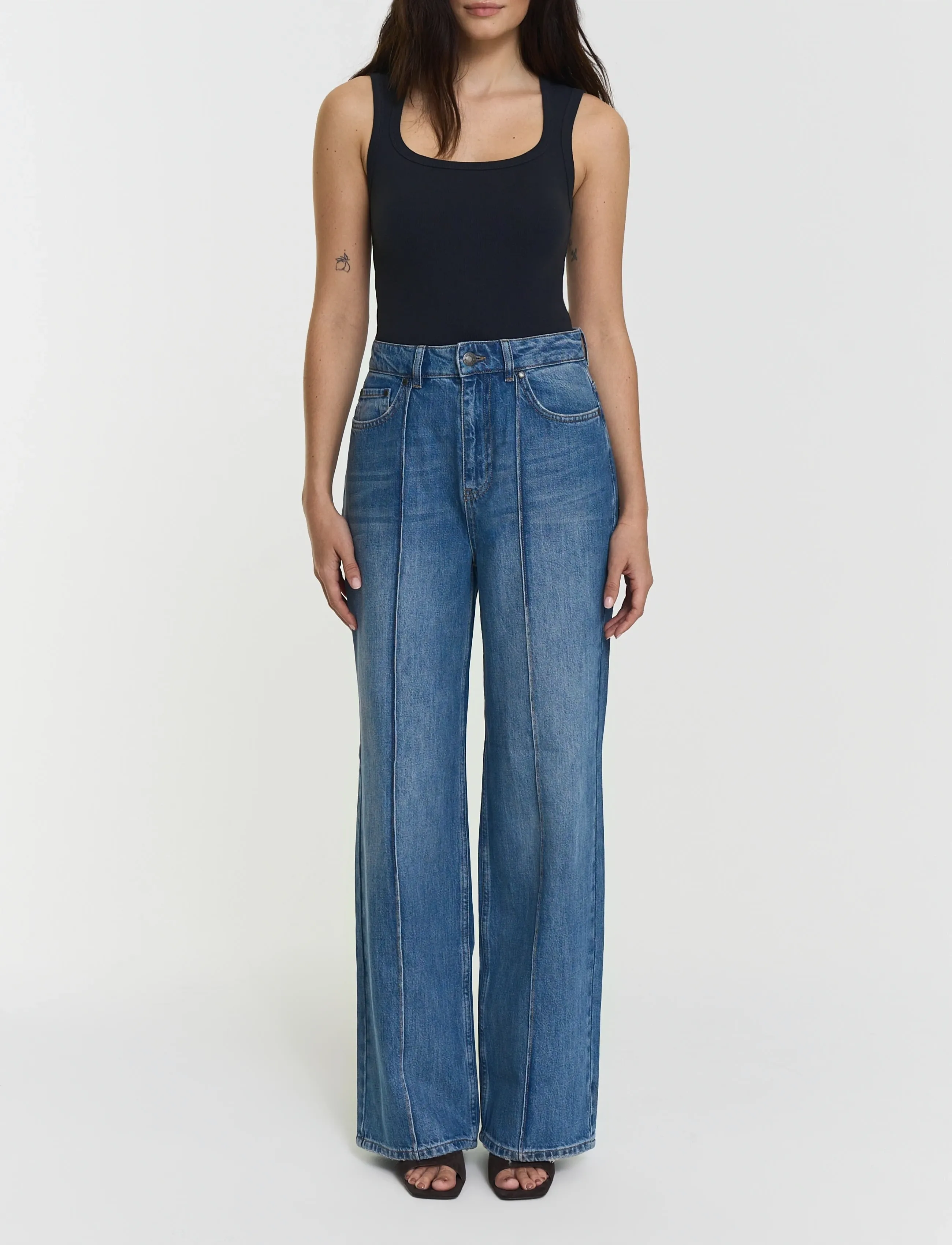 Twist & Tango Hera Singlet - Tanktops - NAVY / navy