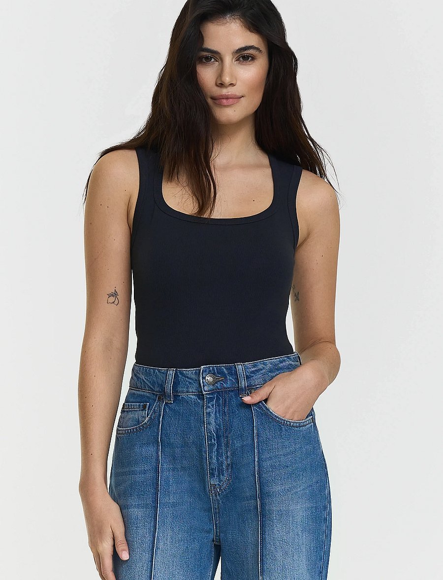 Twist & Tango - Hera Singlet - linnen - navy - 3