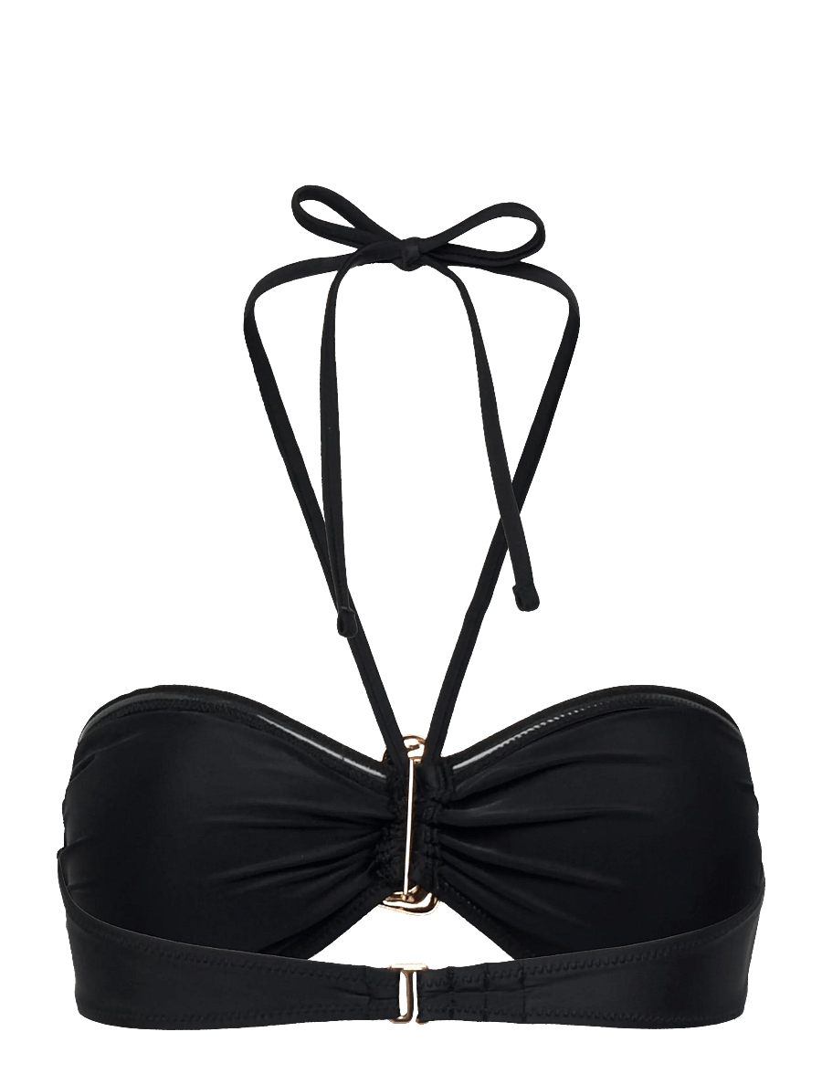 Twist & Tango - Lemoni Bikini Top - paelast bikiinide ülaosad - black - 1