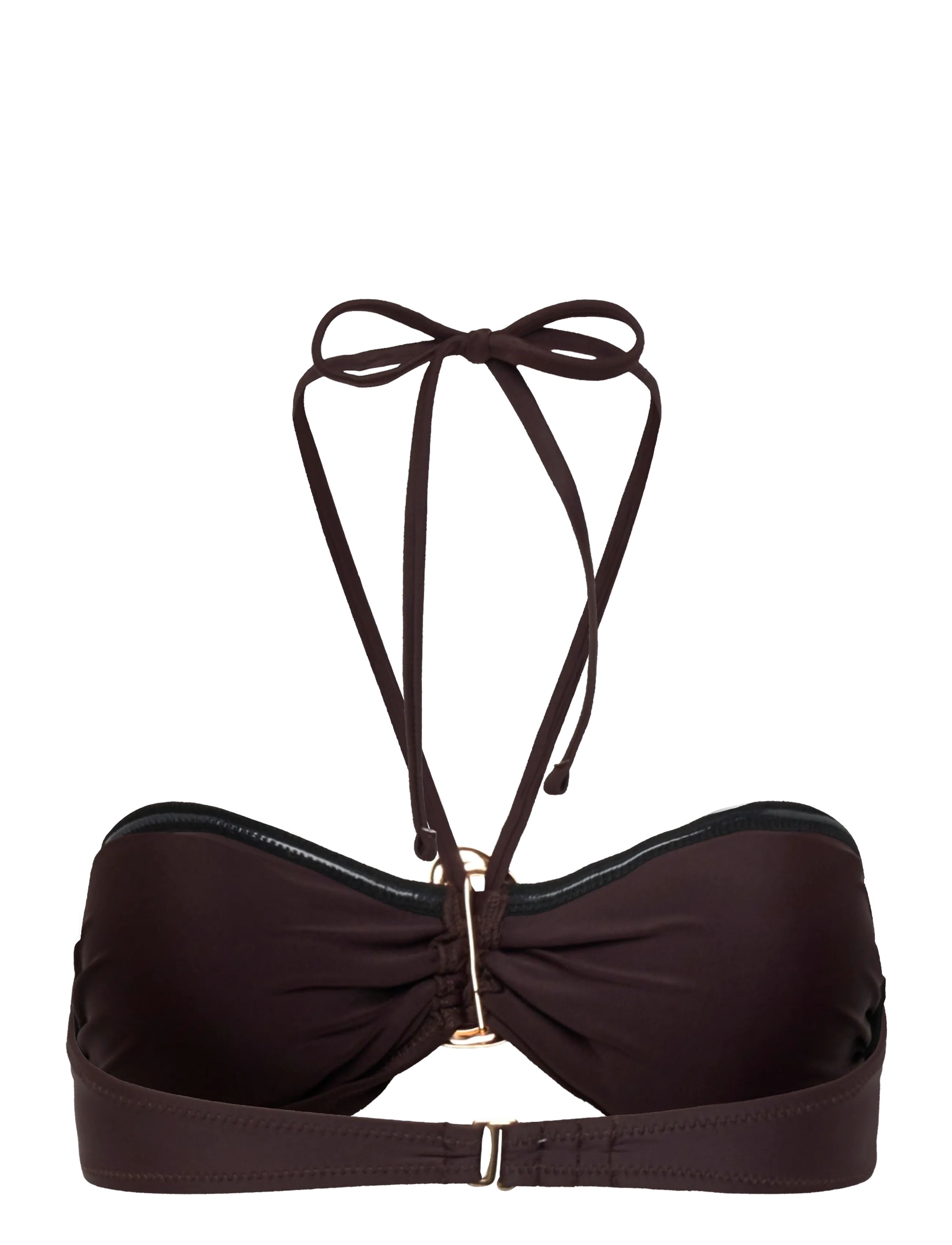 Twist & Tango - Lemoni Bikini Top - bandeau-bikinis - rich brown - 2