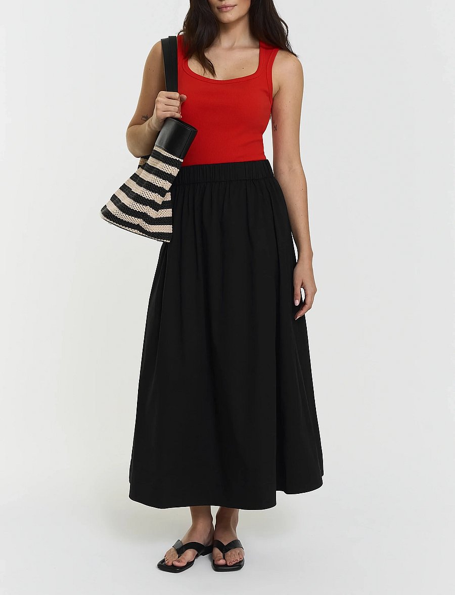 Twist & Tango - Freya Skirt - maksiseelikud - black - 0