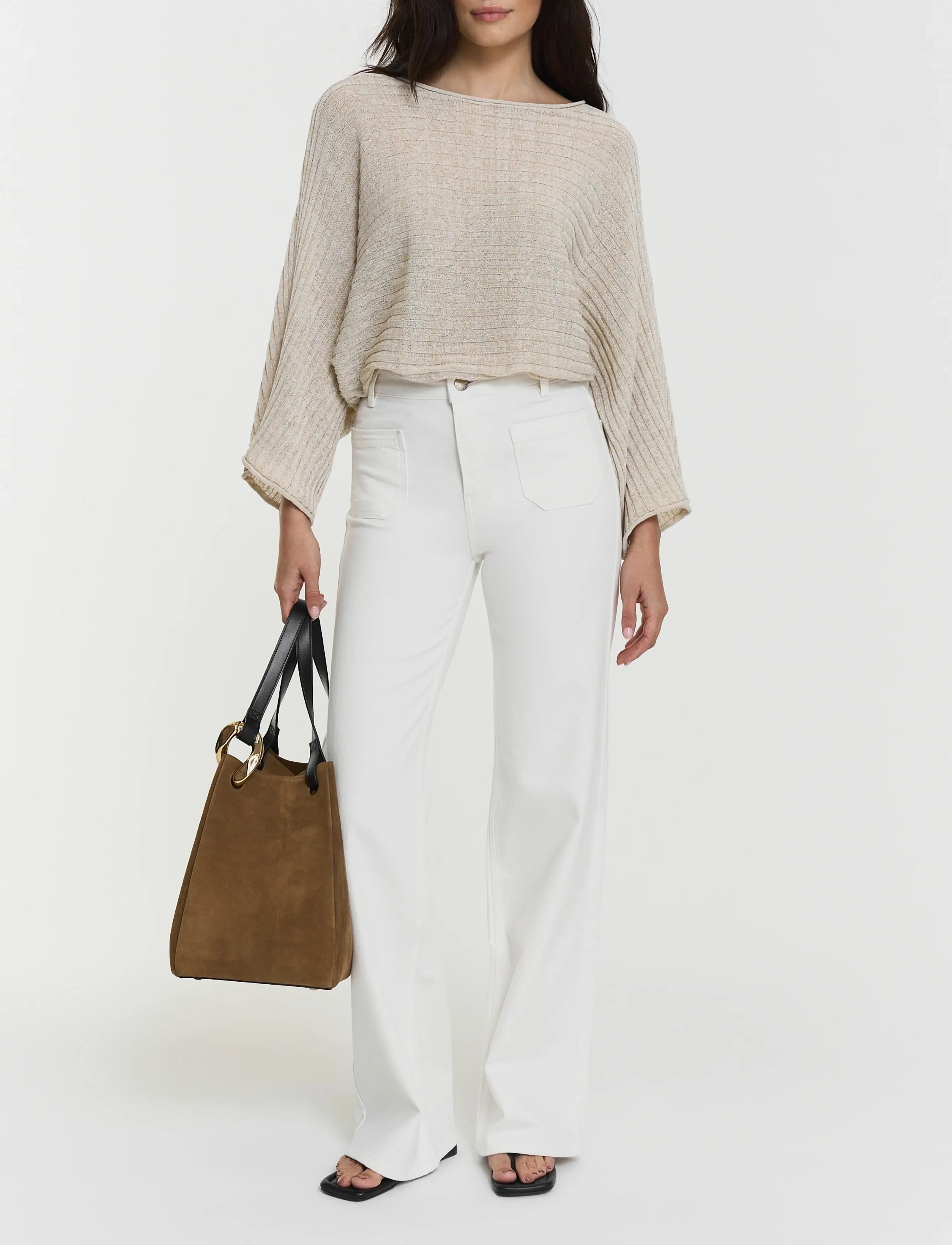 Twist & Tango Cleo Comfort Jeans, 30, White, Jeans > Flares, Dame