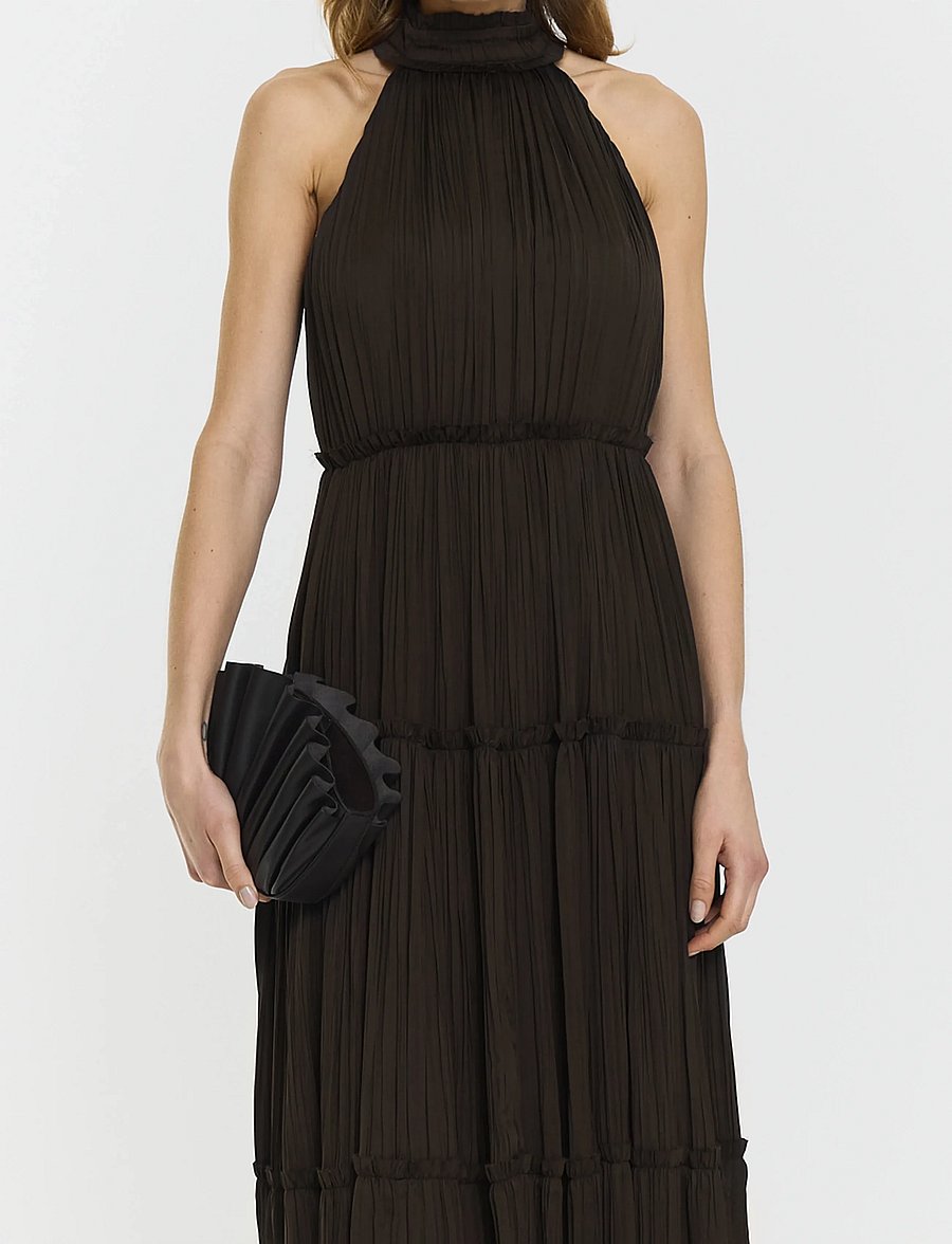Twist & Tango - Aster Dress - maxiklänningar - coffee - 3