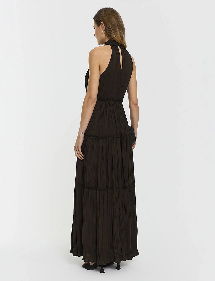 Twist & Tango - Aster Dress - maxiklänningar - coffee - 4