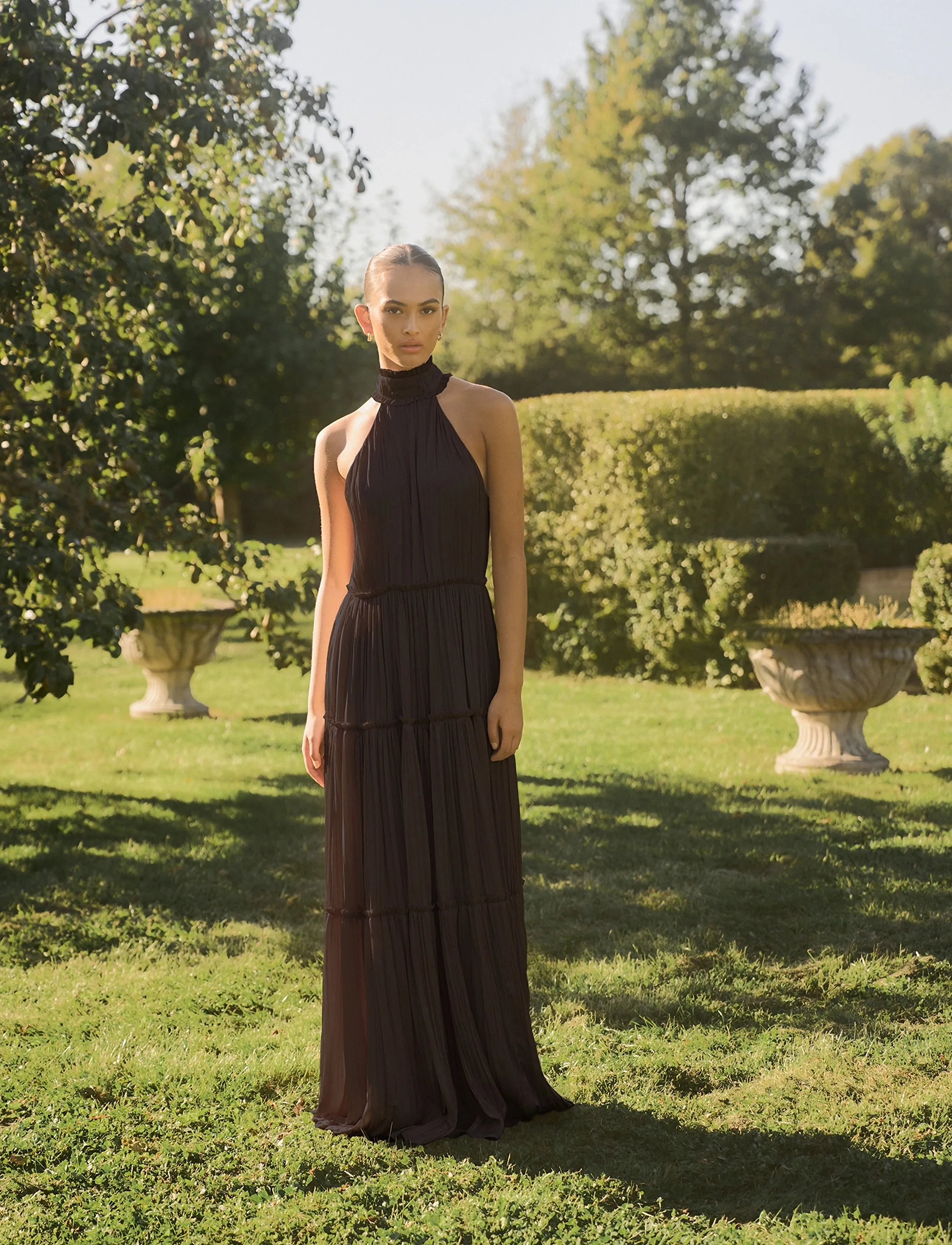Twist & Tango - Aster Dress - maxiklänningar - coffee - 5