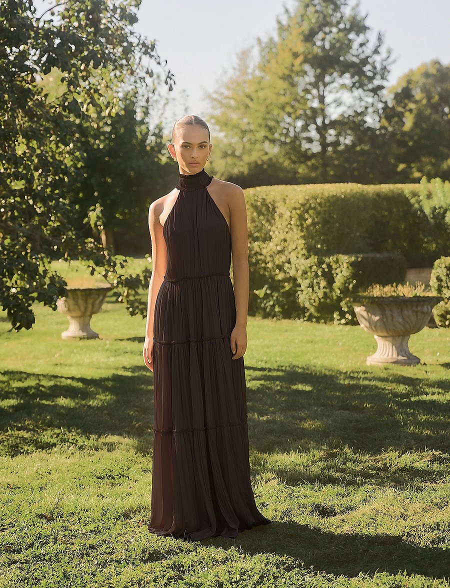 Twist & Tango - Aster Dress - maxiklänningar - coffee - 5