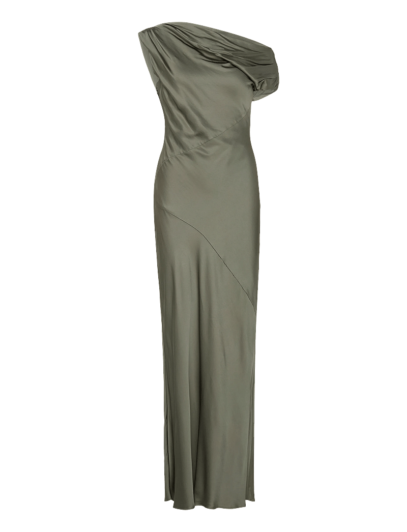 Twist & Tango - Vanessa Satin Dress - maxikleider - agave green - 1