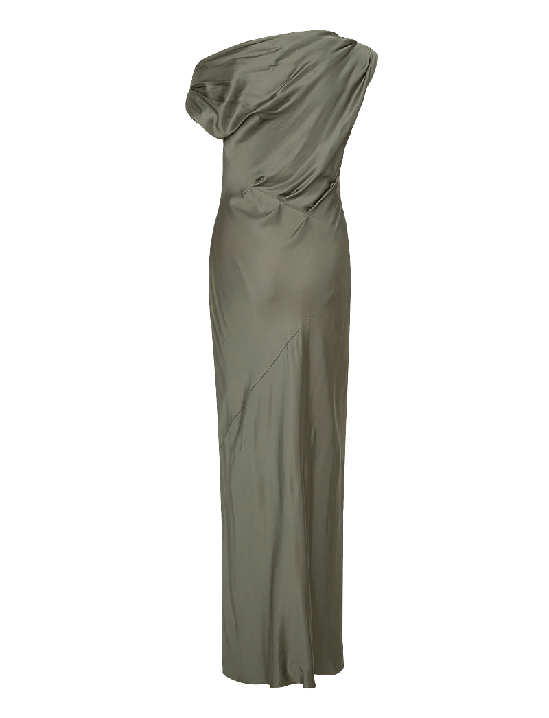 Twist & Tango - Vanessa Satin Dress - maxikleider - agave green - 2