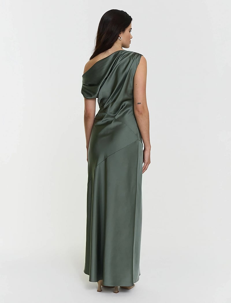 Twist & Tango - Vanessa Satin Dress - maxikleider - agave green - 3