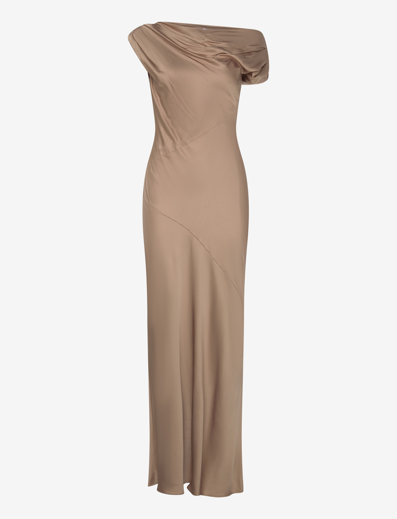 Twist & Tango - Vanessa Satin Dress - maxi kjoler - golden beige - 1