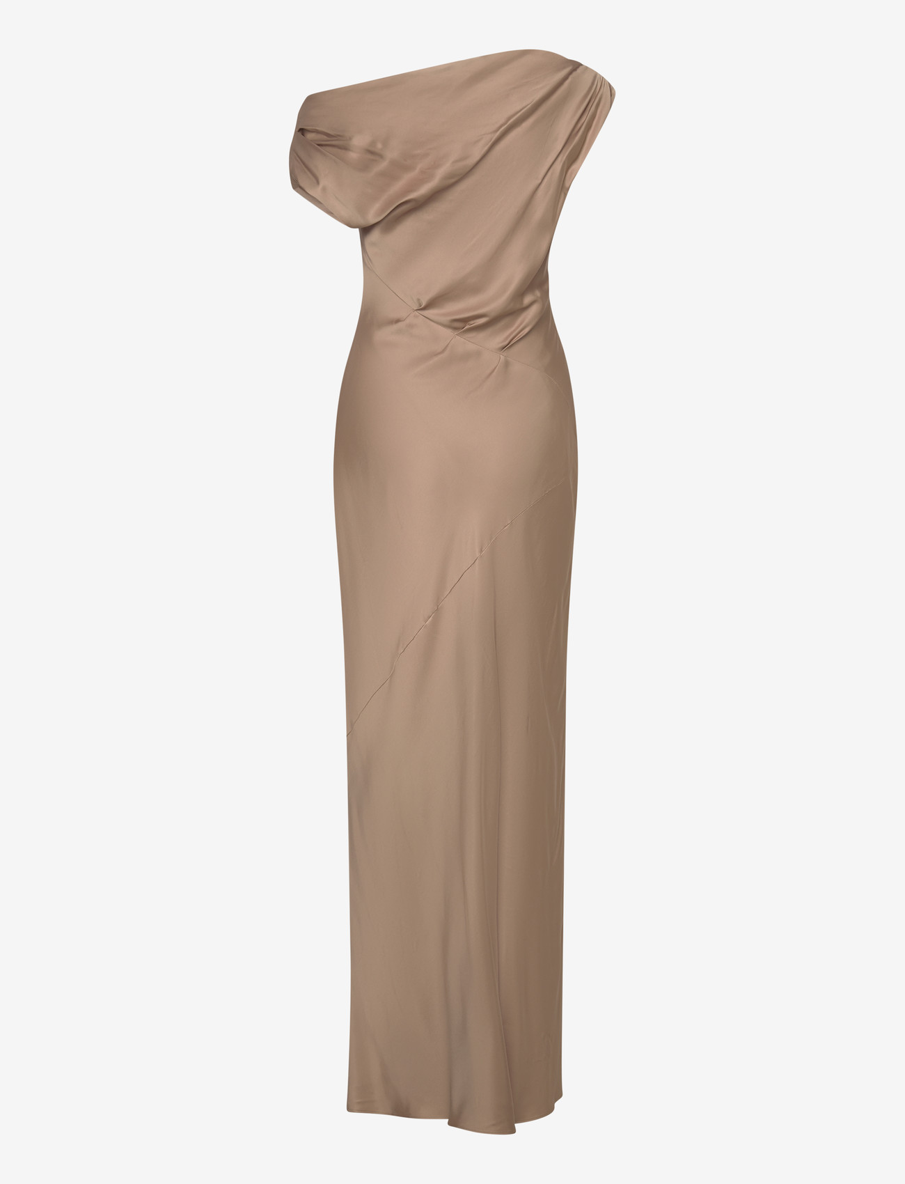Twist & Tango - Vanessa Satin Dress - maxi kjoler - golden beige - 2