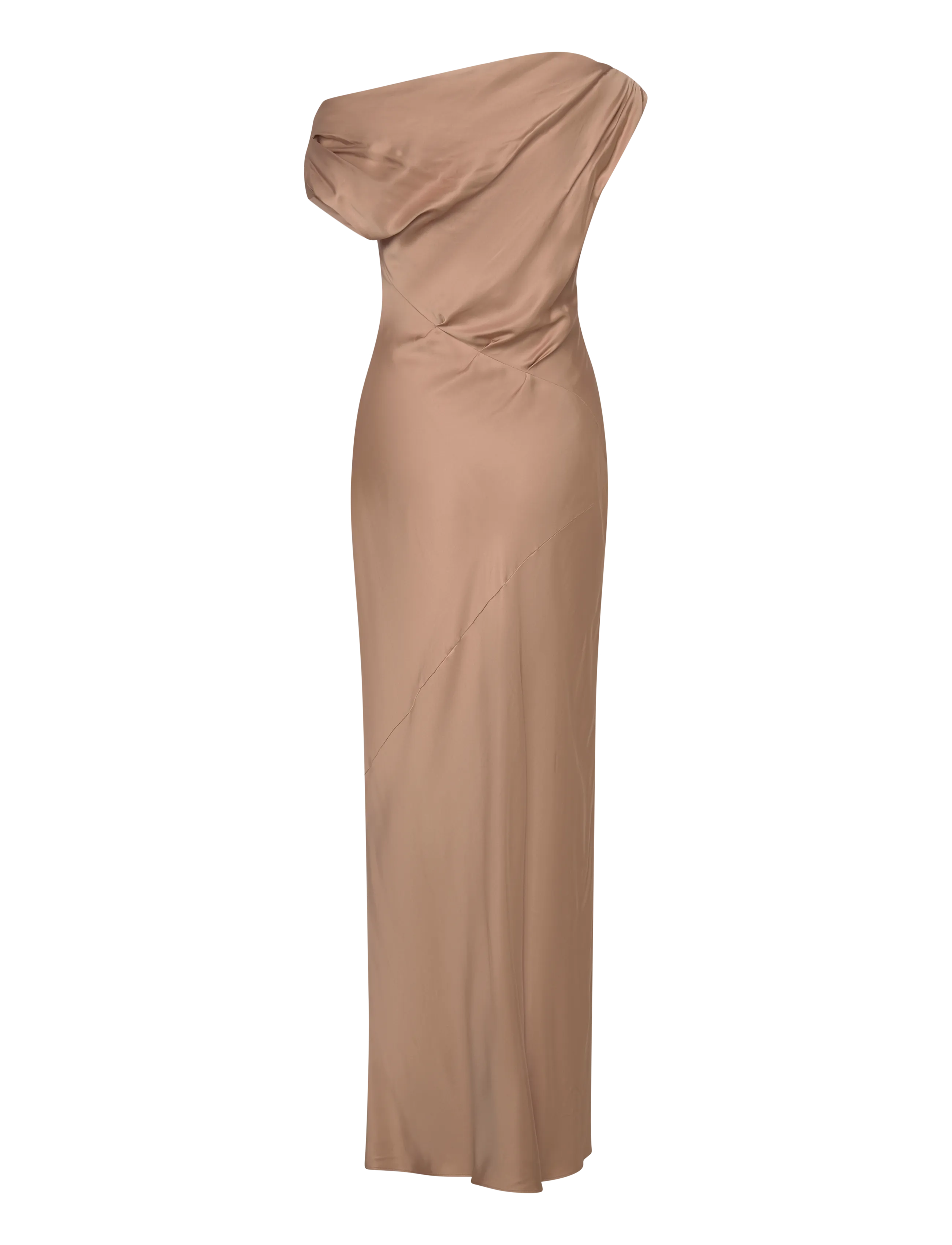 Twist & Tango - Vanessa Satin Dress - maxi kjoler - golden beige - 2