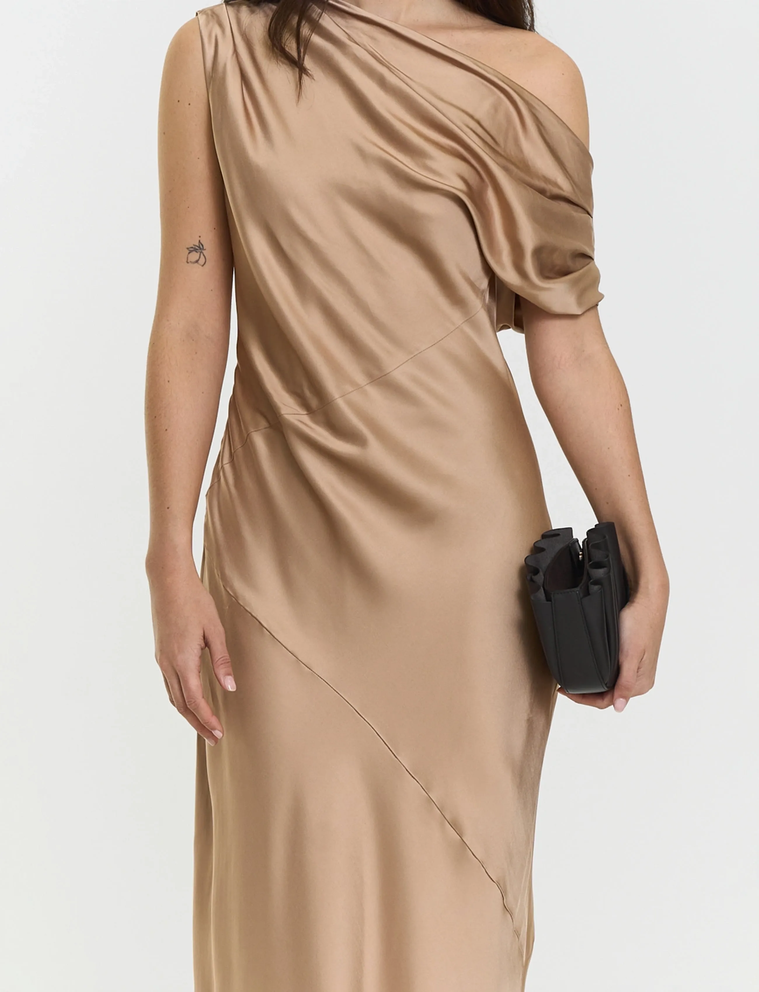 Vanessa Satin Dress 3