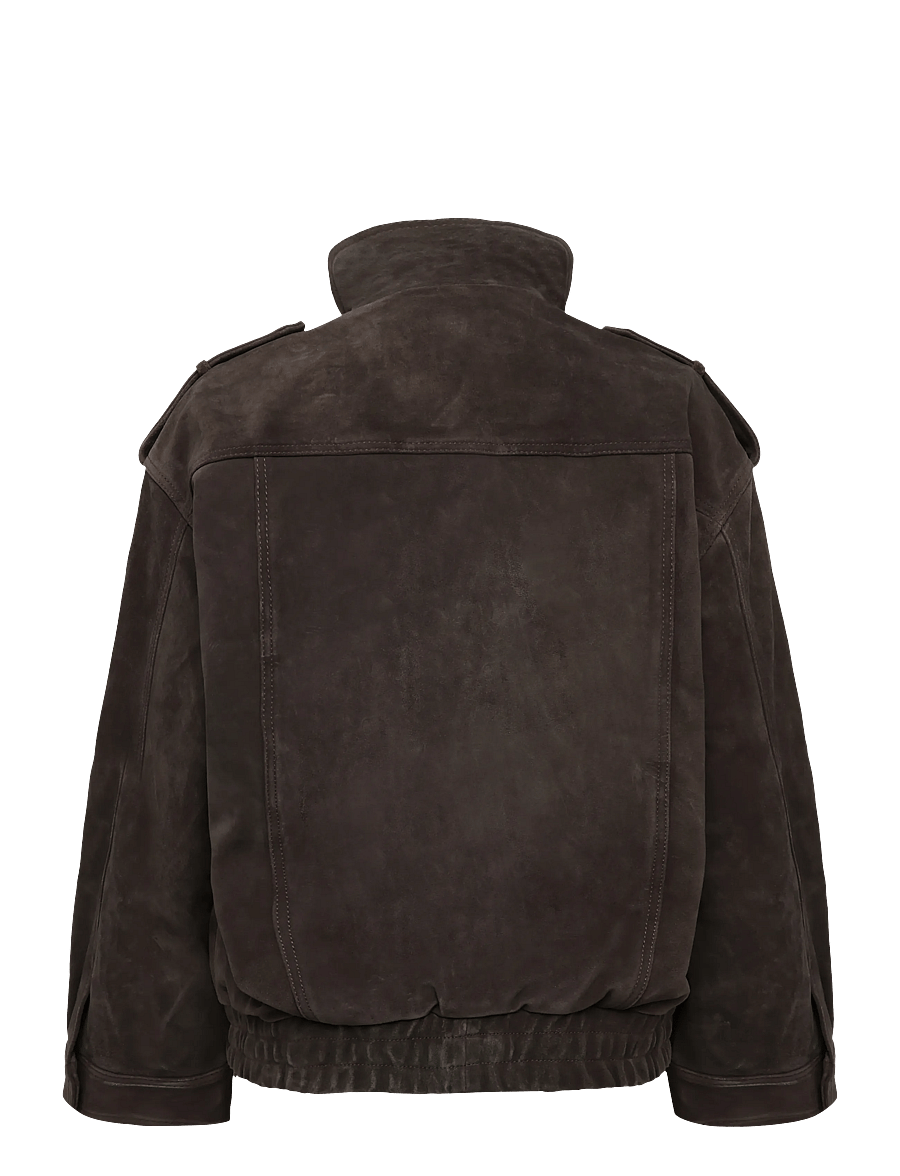 Twist & Tango - Zaria Suede Jacket - utility jackets - mocha brown - 1