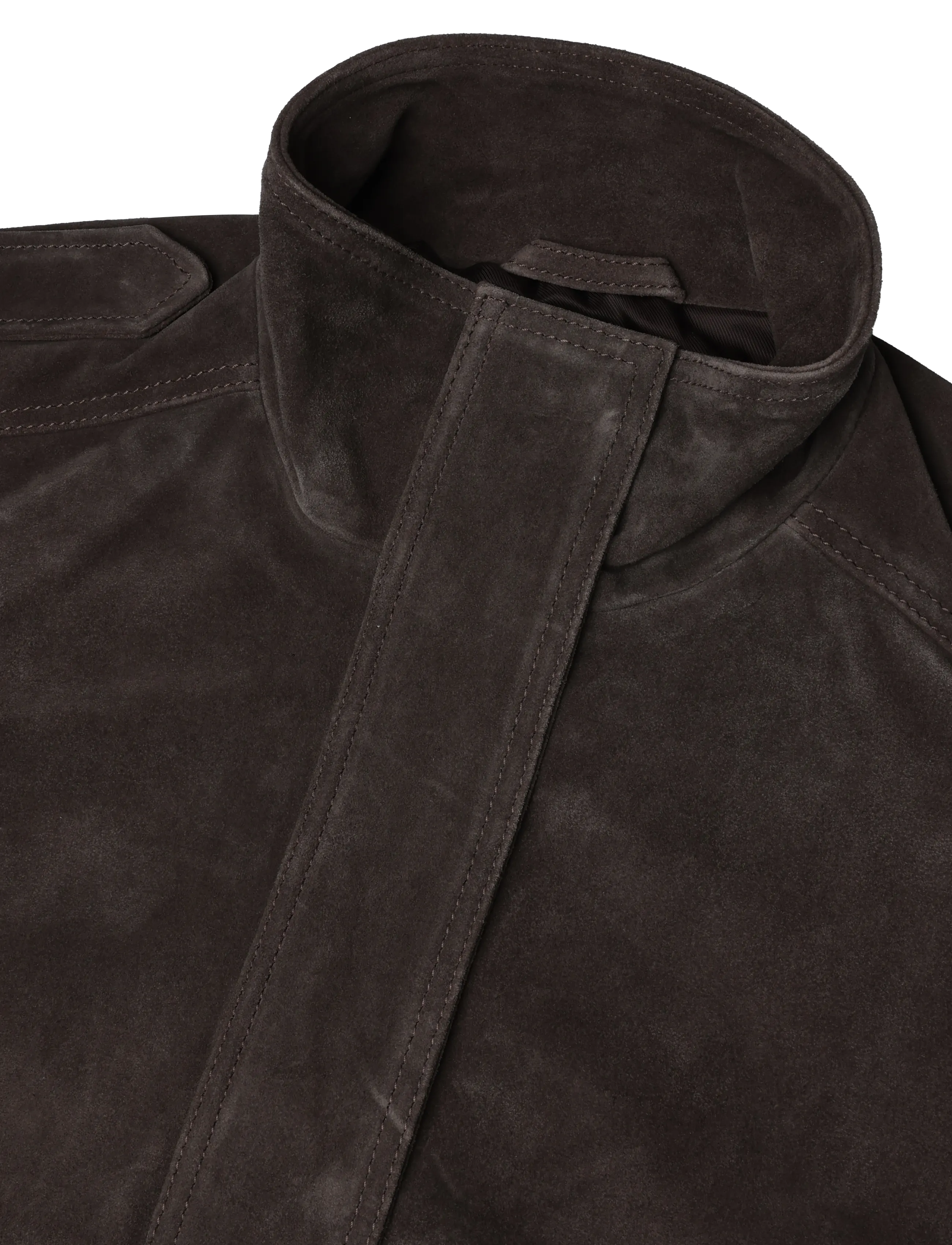 Twist & Tango - Zaria Suede Jacket - utility jackets - mocha brown - 2