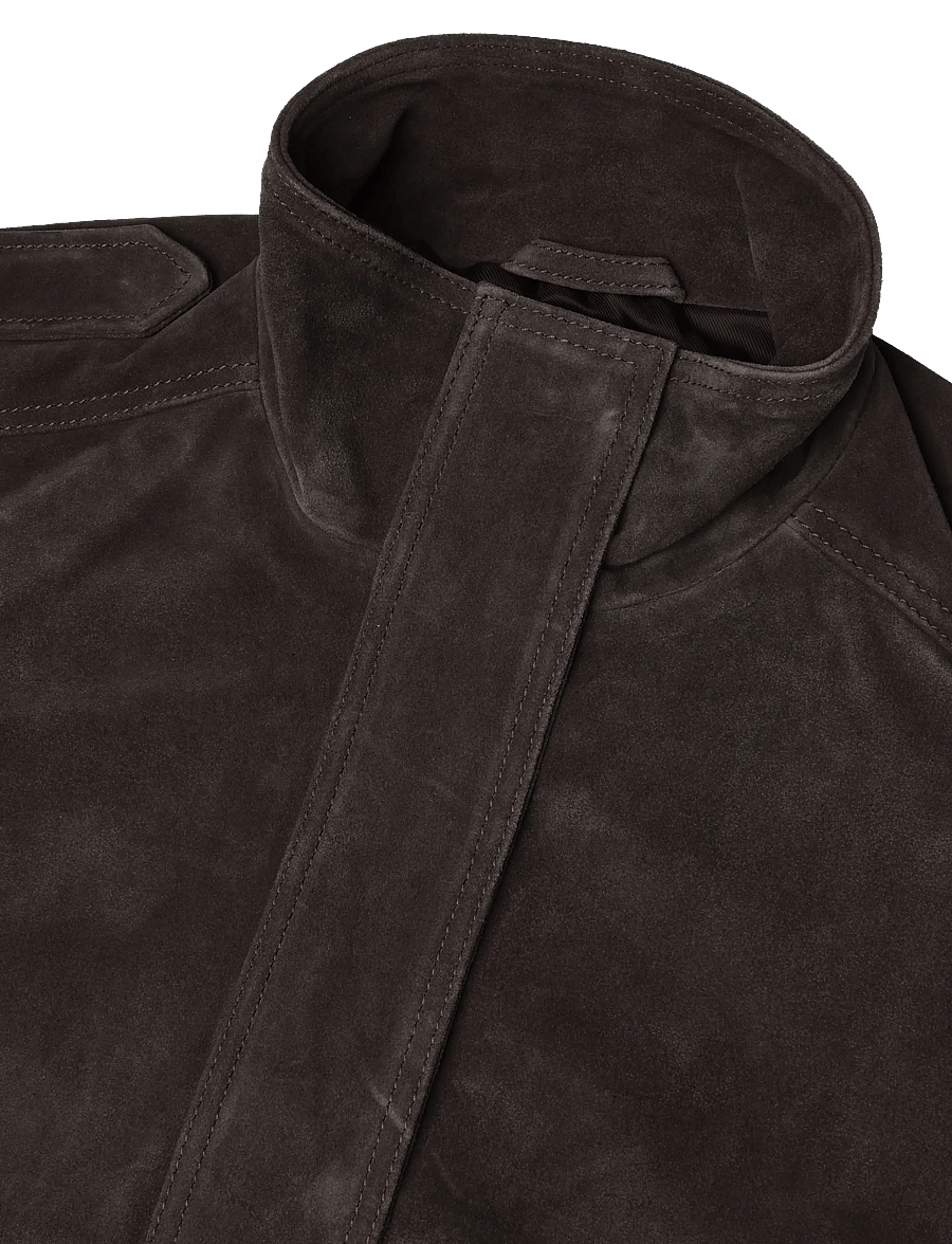Twist & Tango - Zaria Suede Jacket - utility jackets - mocha brown - 2