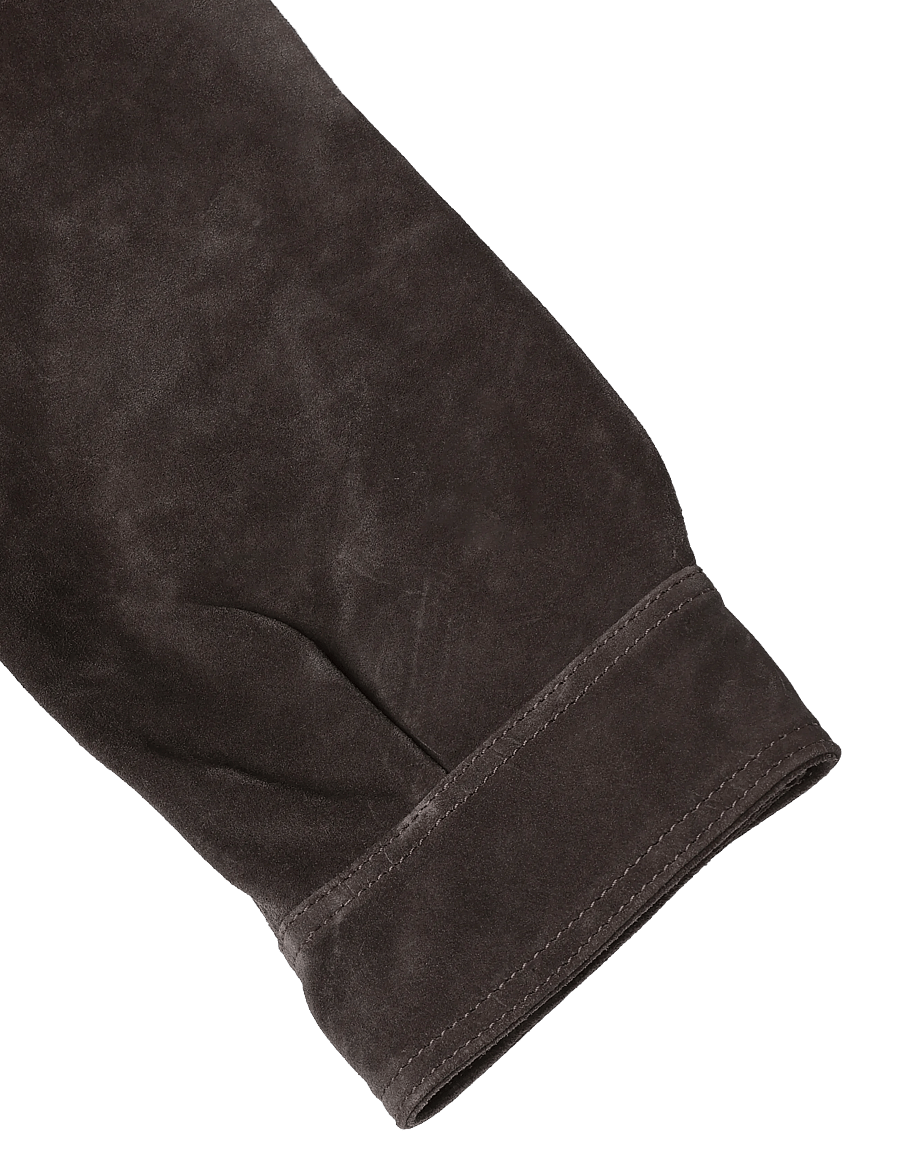 Twist & Tango - Zaria Suede Jacket - utility jackets - mocha brown - 3