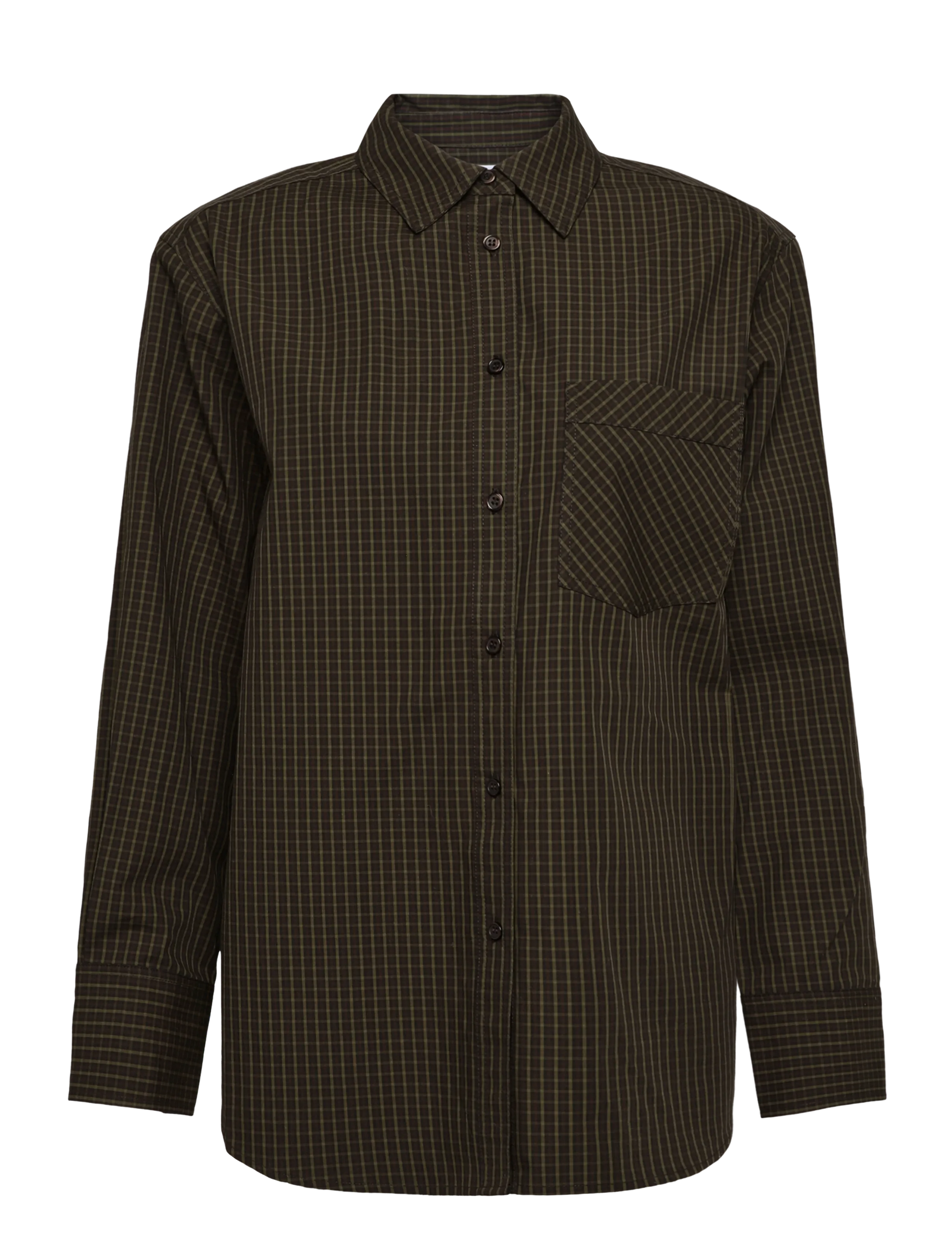 Twist & Tango - Juniella Shirt - brown check - 1