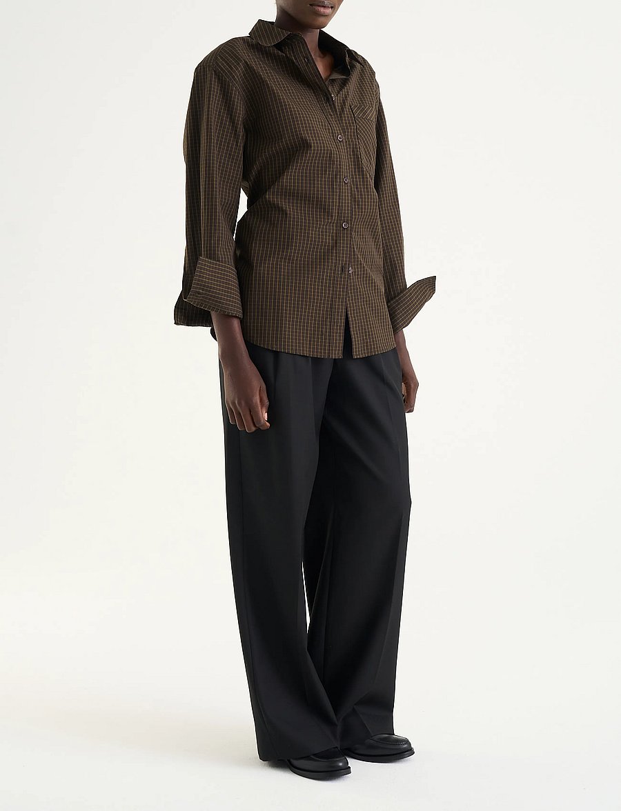 Twist & Tango - Juniella Shirt - brown check - 3