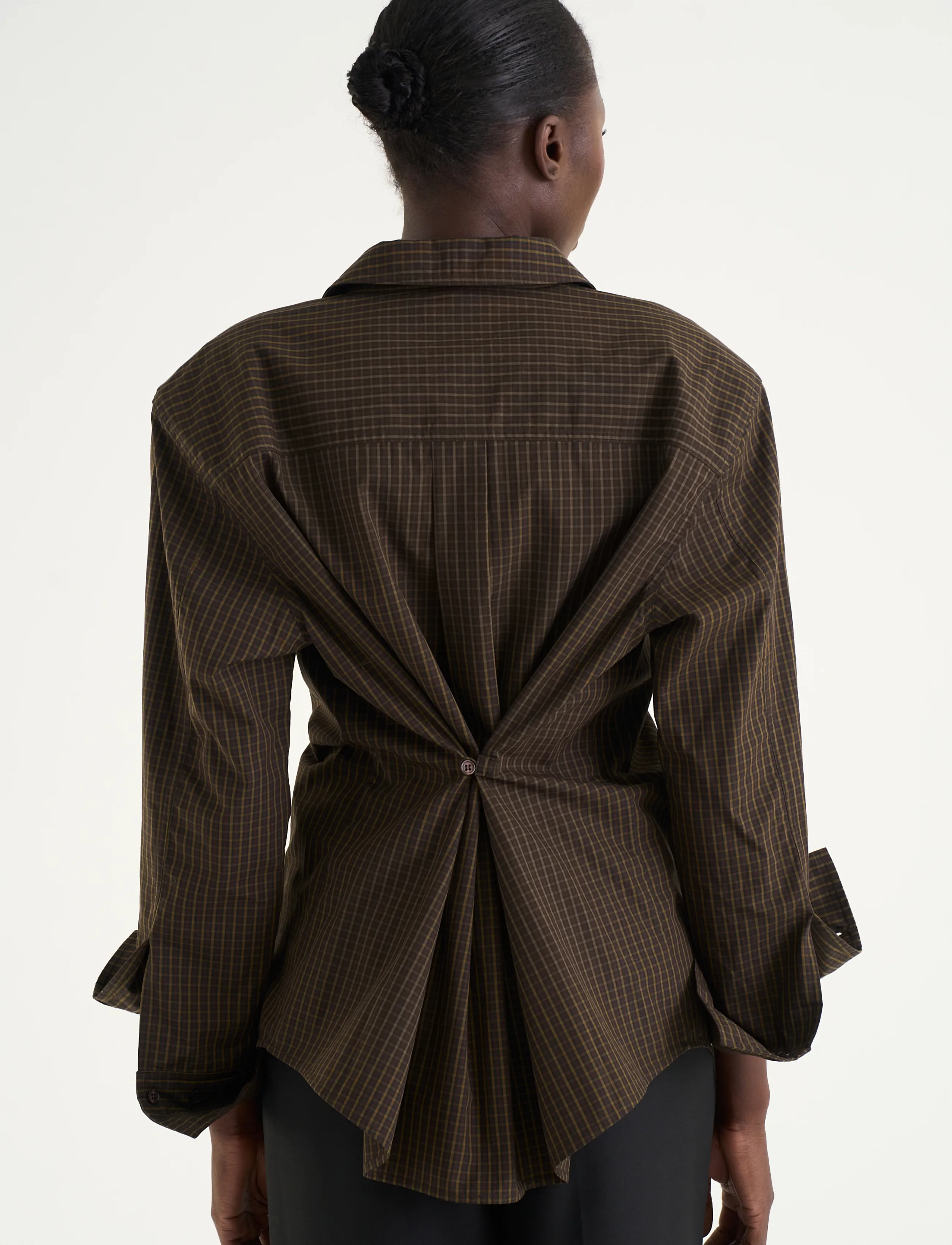 Twist & Tango - Juniella Shirt - brown check - 4