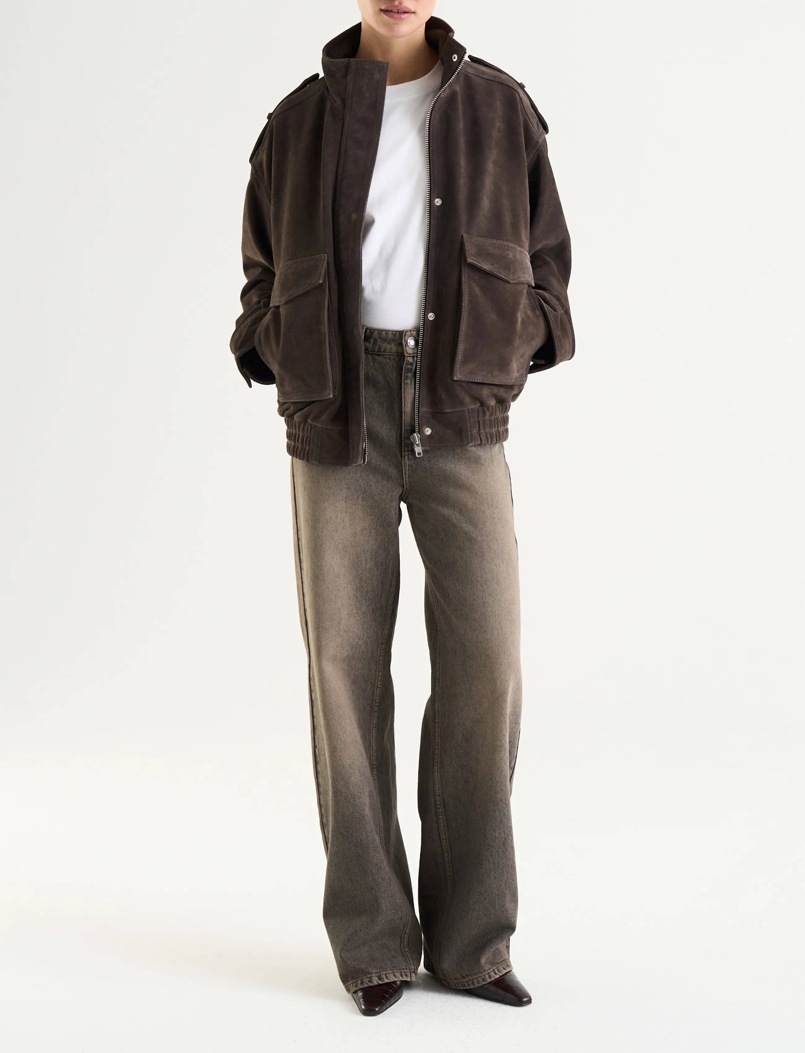 Twist & Tango Thalia Leather Jacket - Fashion Trends - VINTAGE BROWN / brown