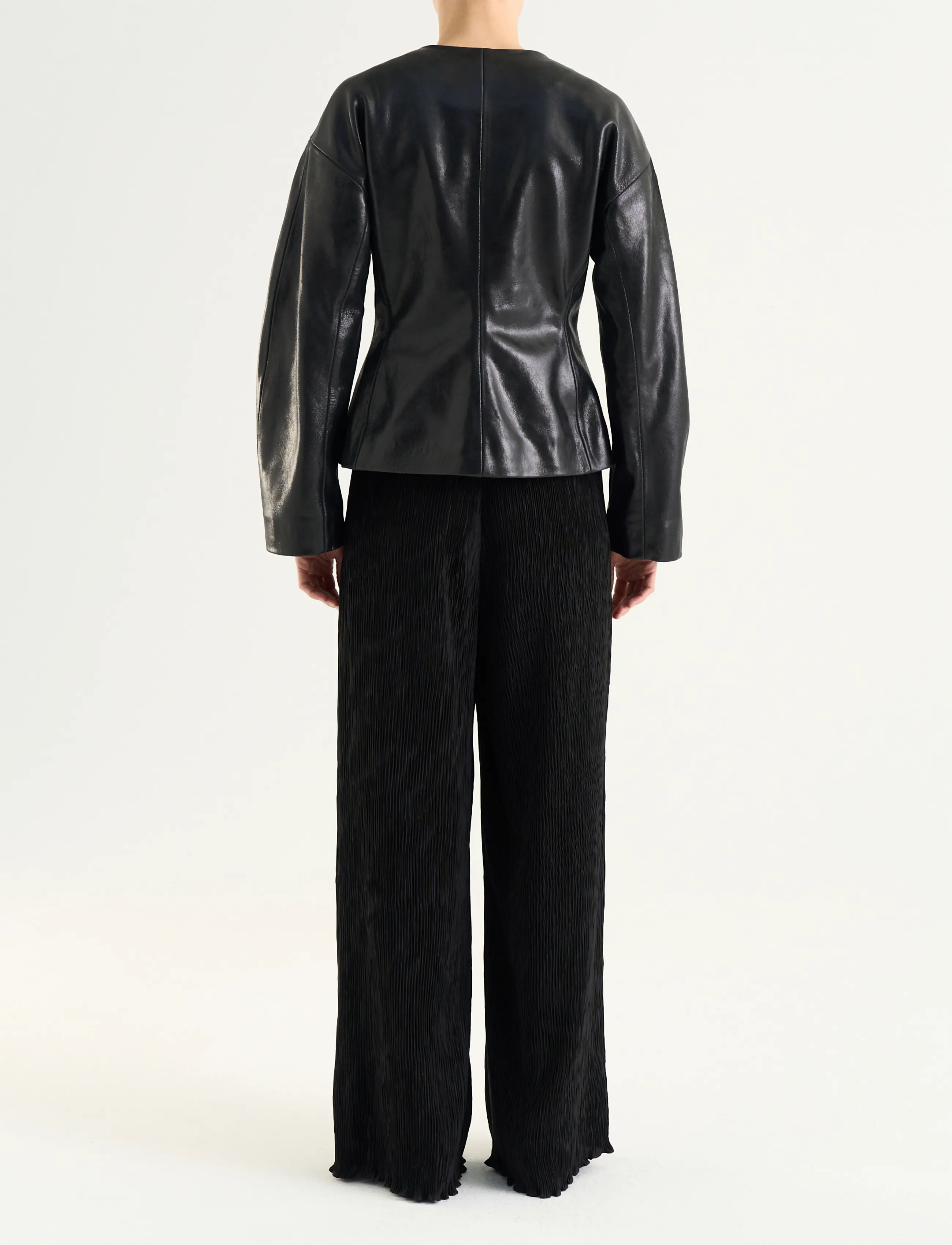 Twist & Tango - Avelie Leather Jacket - leather jackets - black - 4