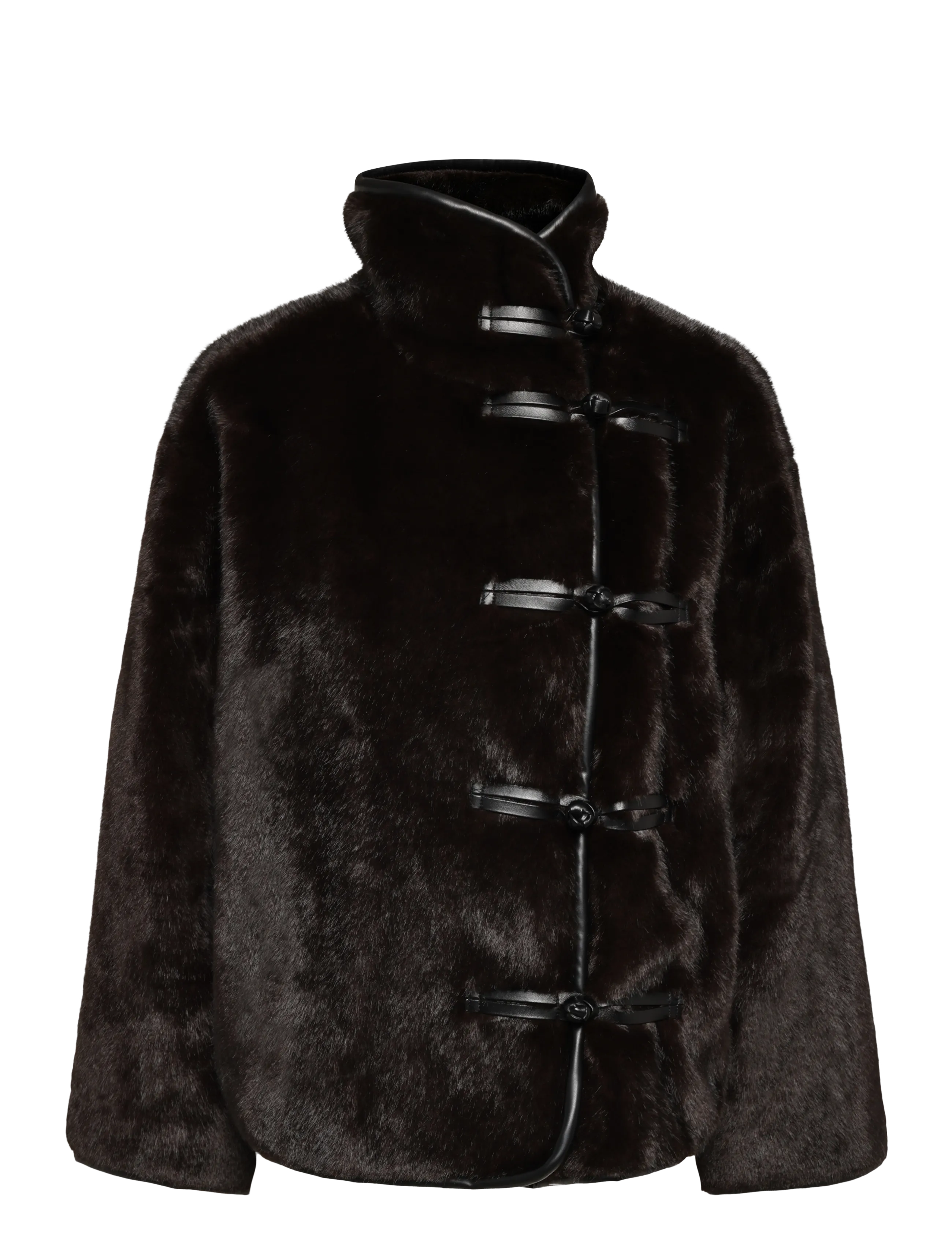 Twist & Tango Zelie Faux Fur Jacket - Mode trends - MOCHA BROWN / brown