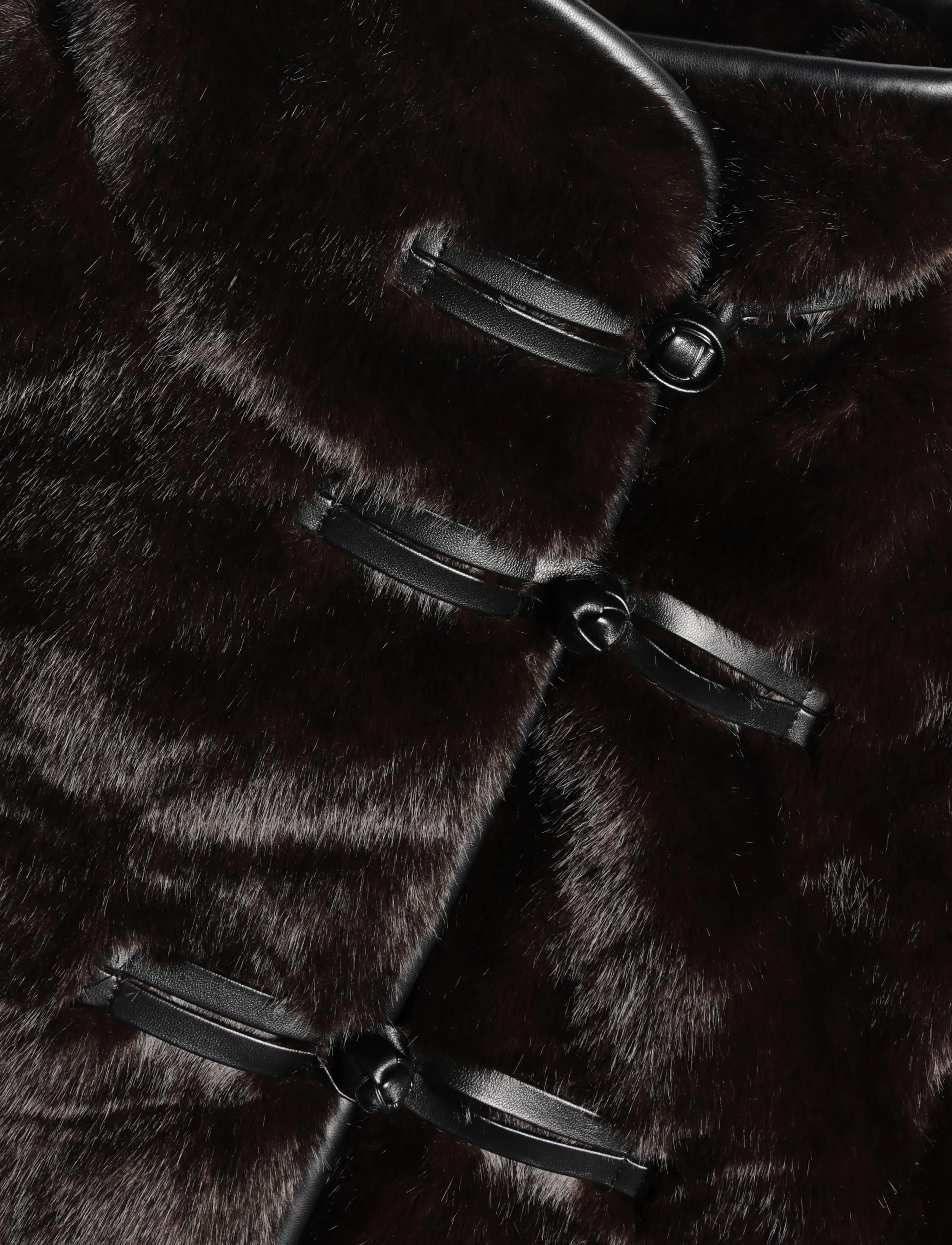 Twist & Tango - Zelie Faux Fur Jacket - faux fur jakker - mocha brown - 2