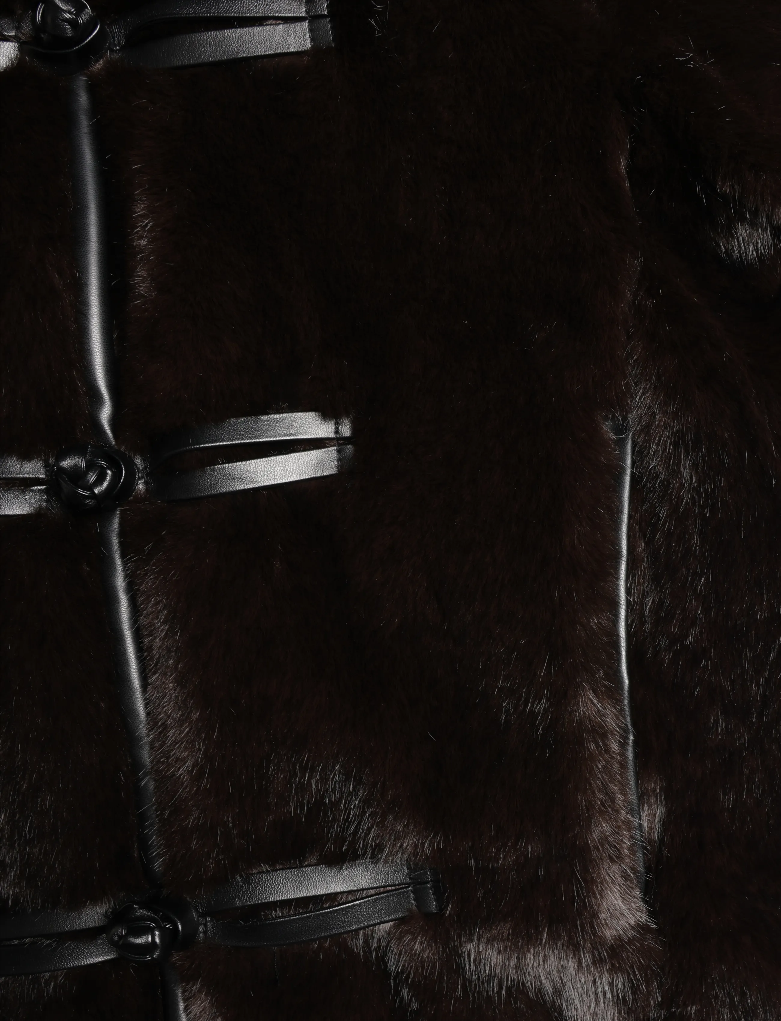 Twist & Tango - Zelie Faux Fur Jacket - faux fur jakker - mocha brown - 3