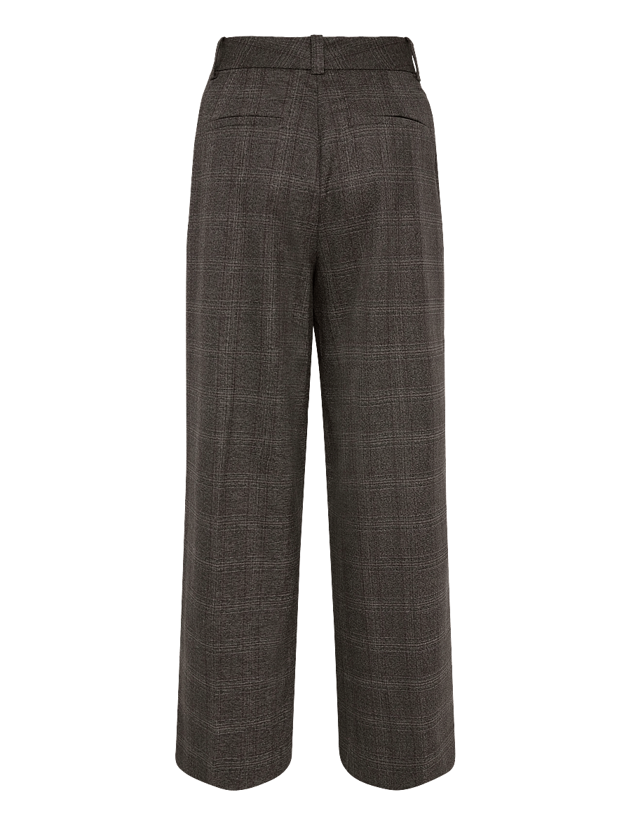 Twist & Tango - Maelle Trousers - wide leg trousers - brown check - 2