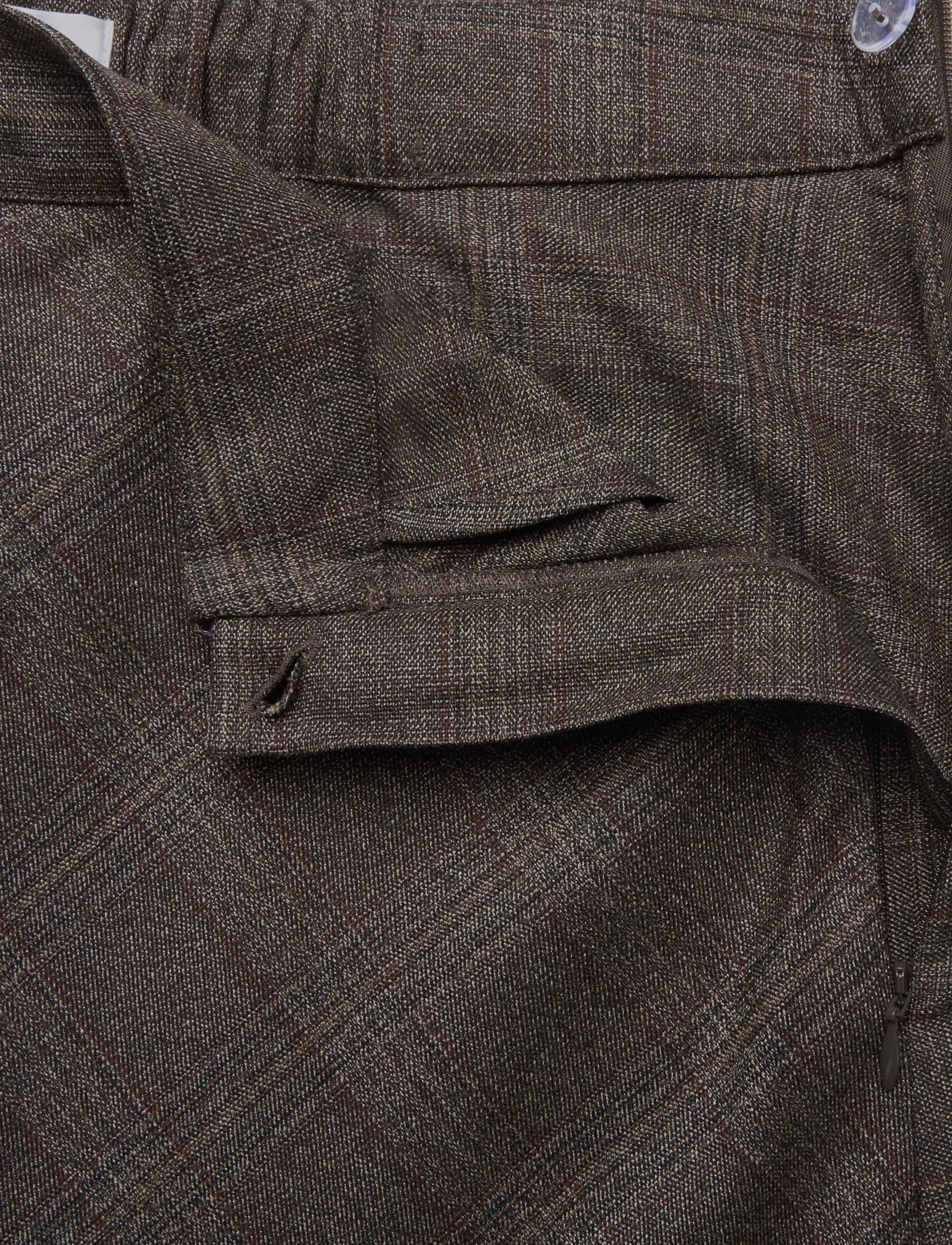 Twist & Tango - Corey Skirt - midi skirts - brown check - 2