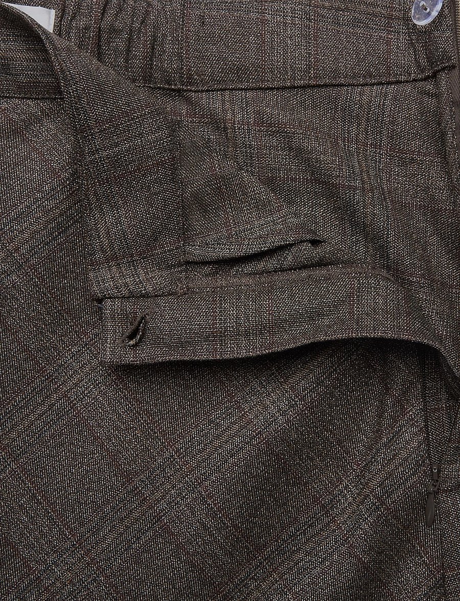 Twist & Tango - Corey Skirt - midi skirts - brown check - 2