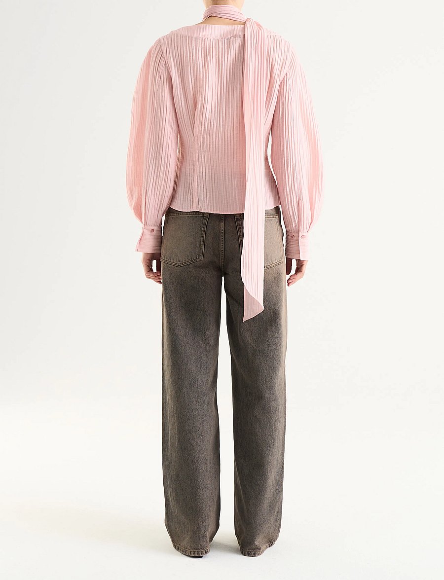 Twist & Tango - Nalani Blouse - langærmede bluser - rosiness - 4