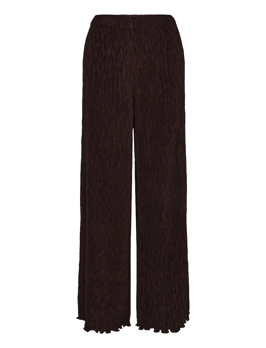 Twist & Tango - Hailey Trousers - bukser med brede ben - chocolate plum - 1