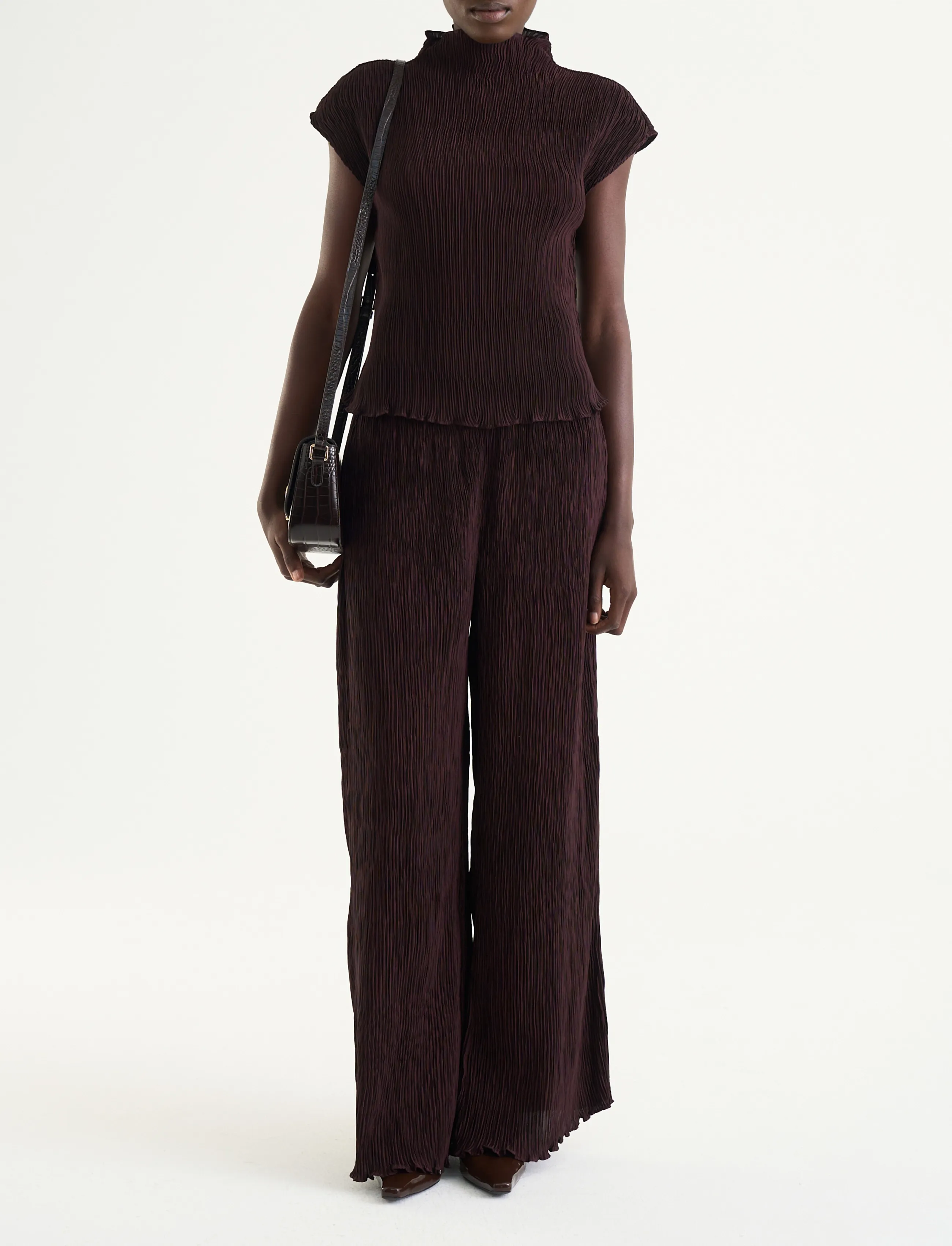 Twist & Tango Hailey Trousers - Kleidung - CHOCOLATE PLUM / brown