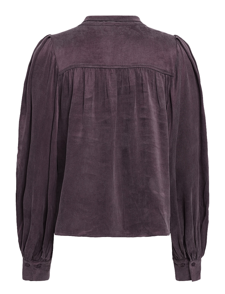 Twist & Tango - Sancia Blouse - långärmade blusar - mocha brown - 2