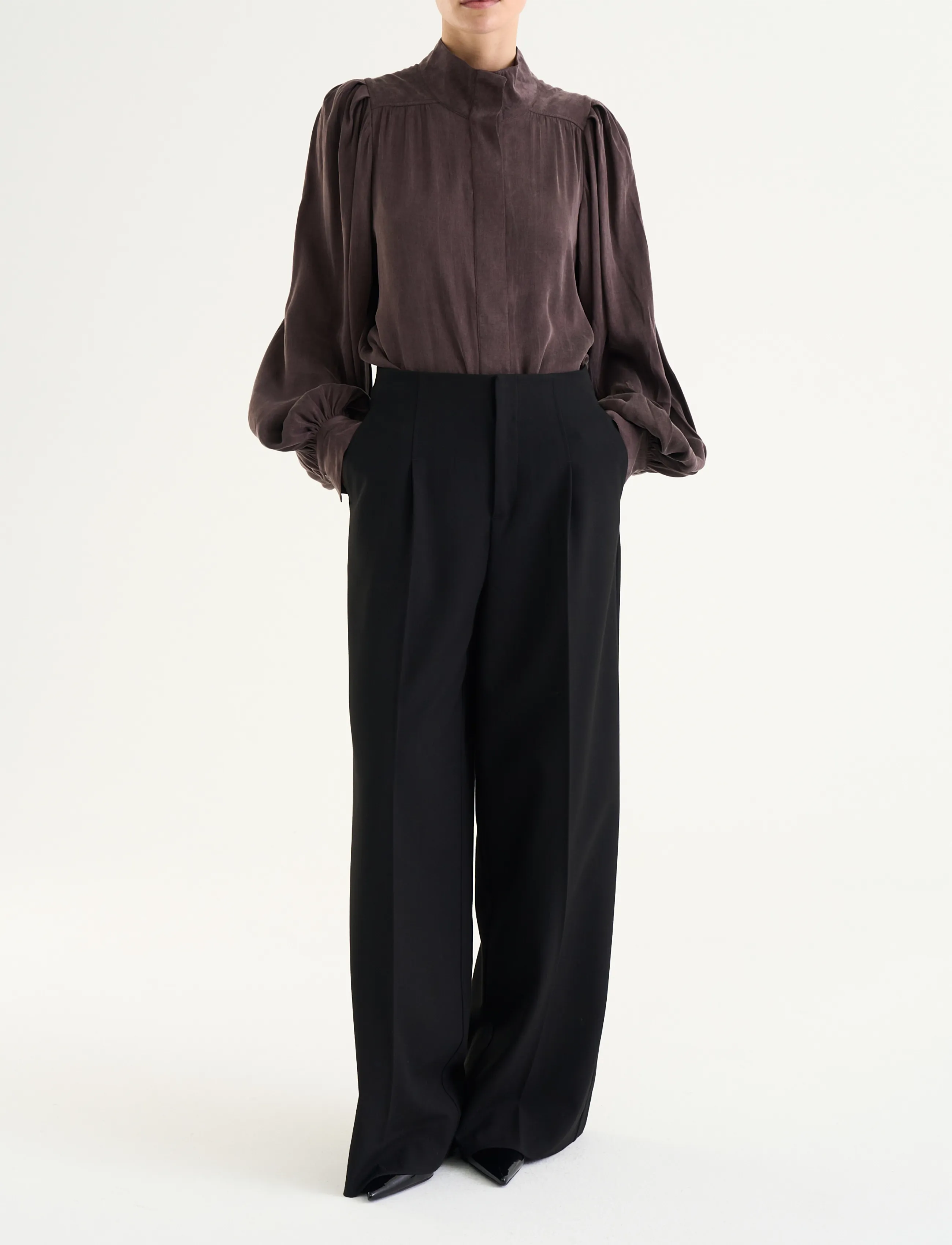 Twist & Tango - Sancia Blouse - mocha brown - 0