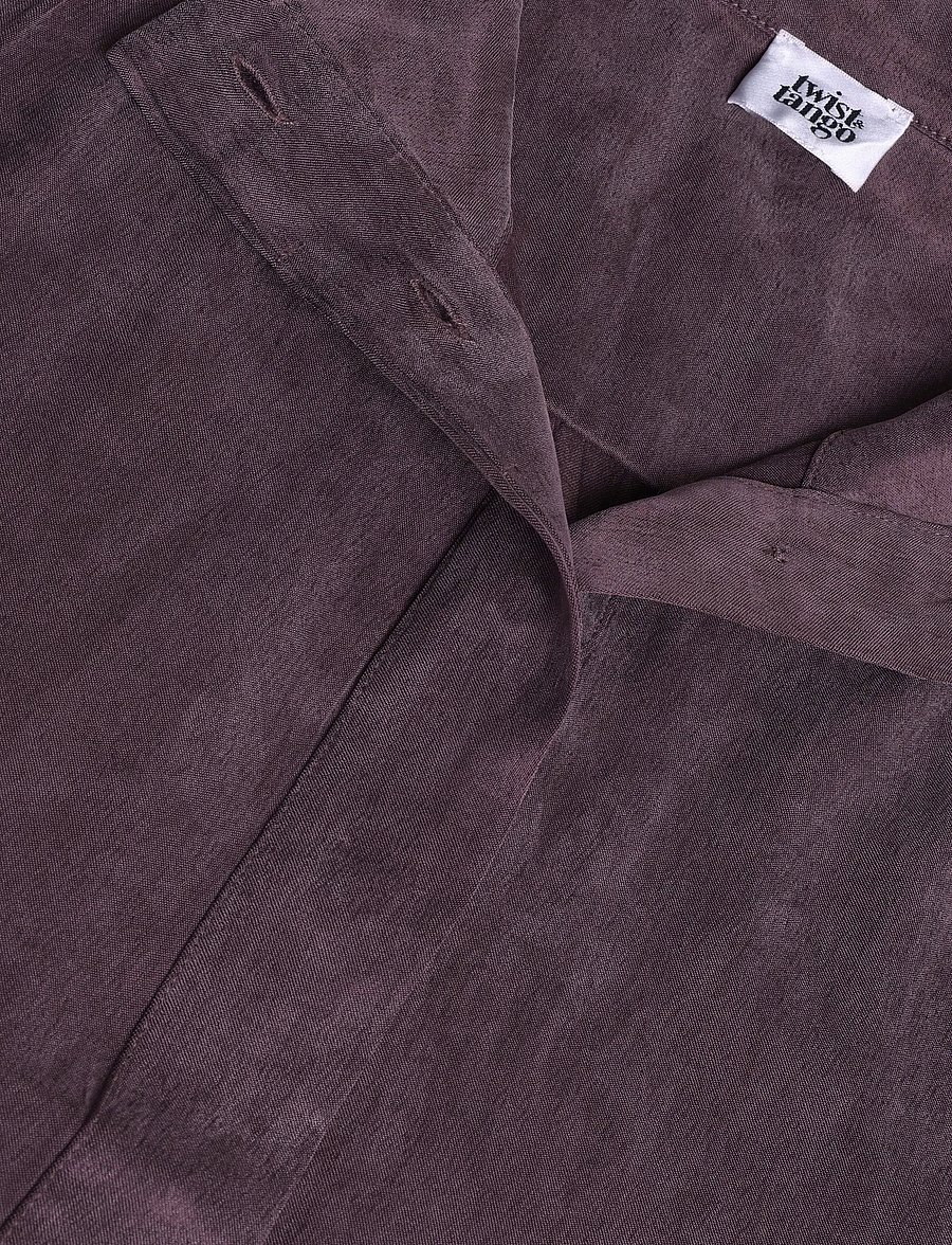 Twist & Tango - Sancia Blouse - långärmade blusar - mocha brown - 5
