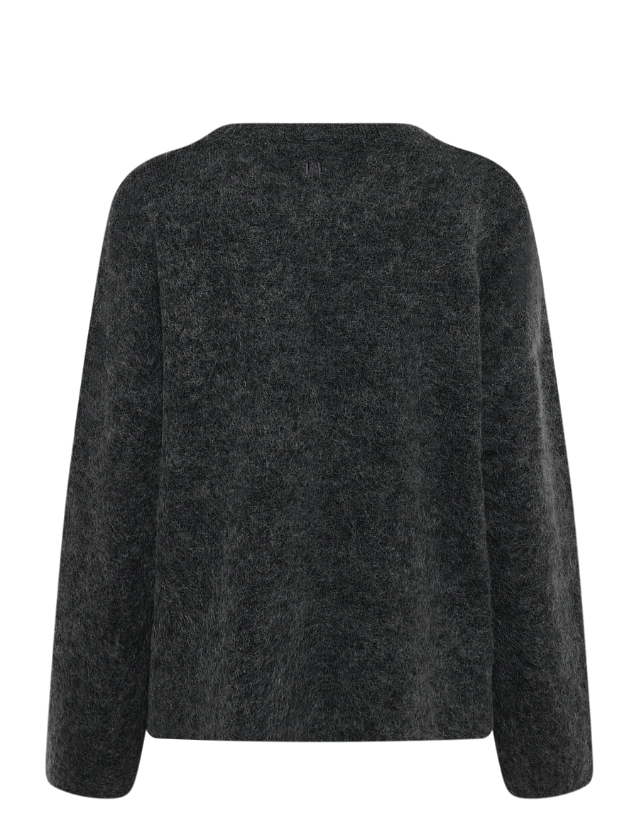 Twist & Tango - Mireya Knitted Sweater - kampsunid - dk grey mÉlange - 2