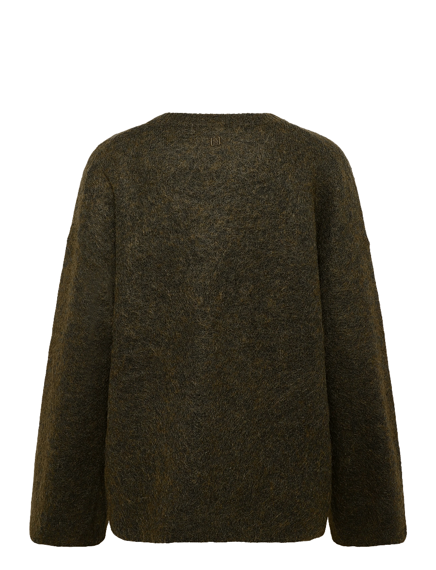 Twist & Tango - Mireya Knitted Sweater - kampsunid - dk olive - 1