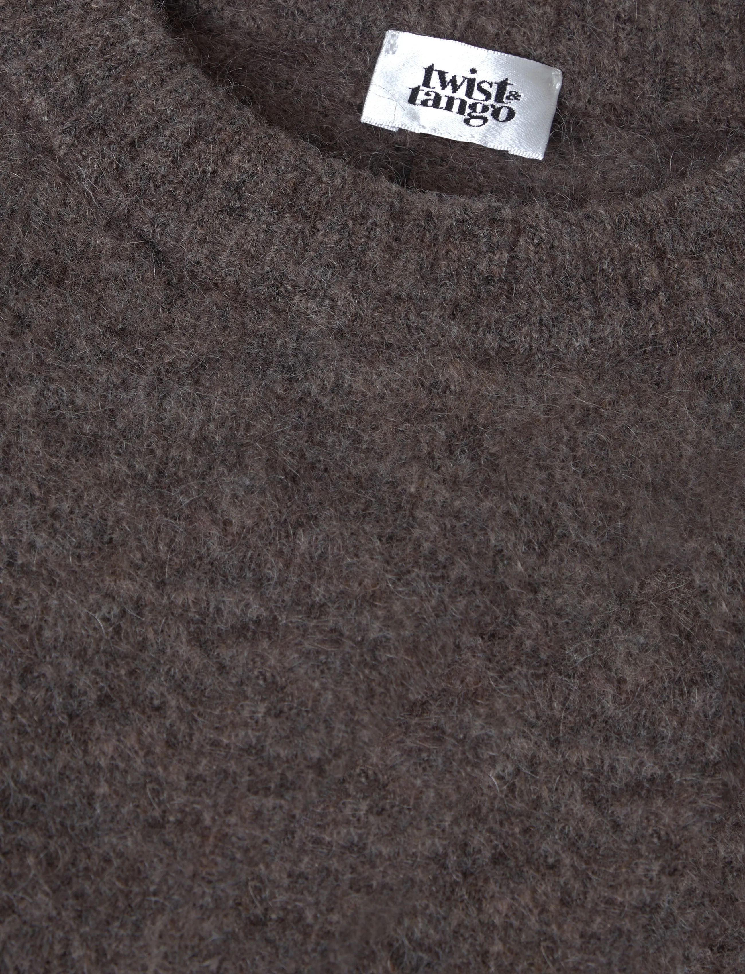 Twist & Tango - Mireya Knitted Sweater - stickade tröjor - dk taupe - 5