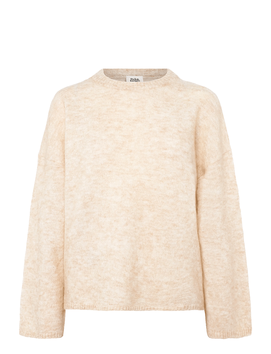Twist & Tango - Mireya Knitted Sweater - kampsunid - lt beige - 1