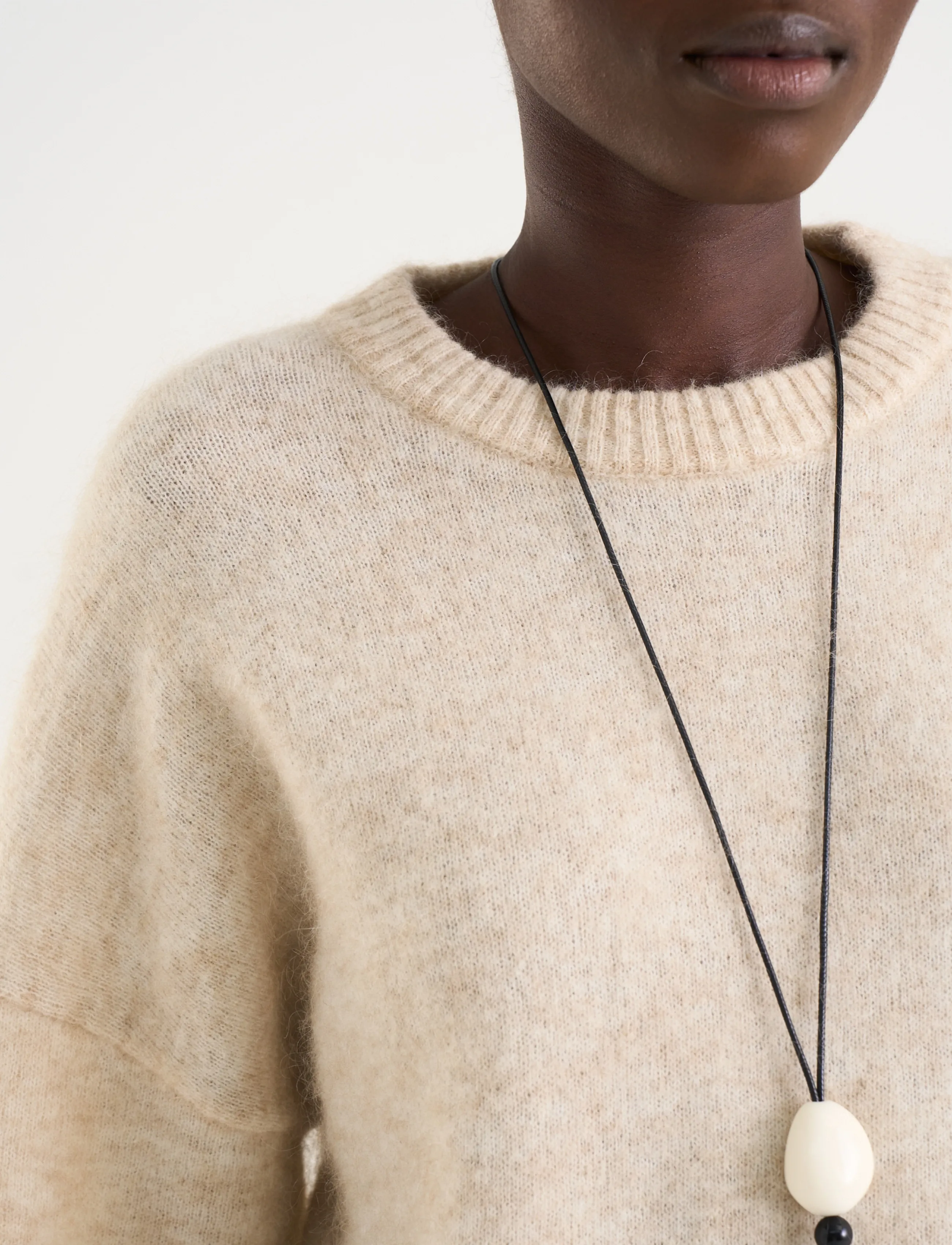 Twist & Tango - Mireya Knitted Sweater - kampsunid - lt beige - 3